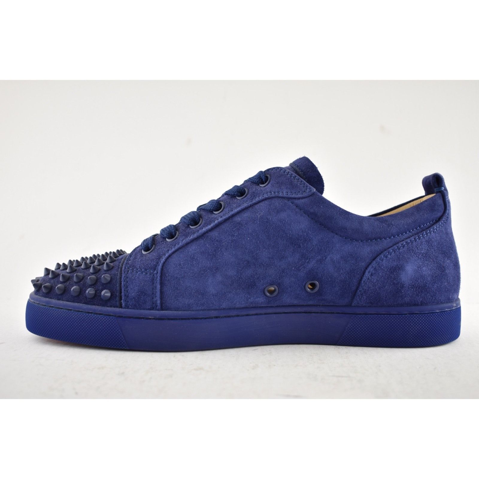 Christian Louboutin Christian Louboutin Louis Junior Spikes Flat China Blue Low Size US 10.5 / EU 43-44 - 8 Thumbnail