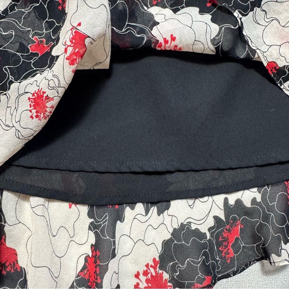 I.N.C INC International Concepts 100% Silk Floral Asymmetrical Sk Size 28" / US 6 / IT 42 - 5 Thumbnail