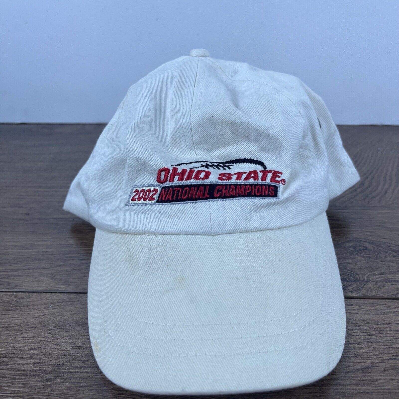 Other Ohio State Buckeyes Hat 2202 National Champions White Hat Ad Size ONE SIZE - 1 Thumbnail