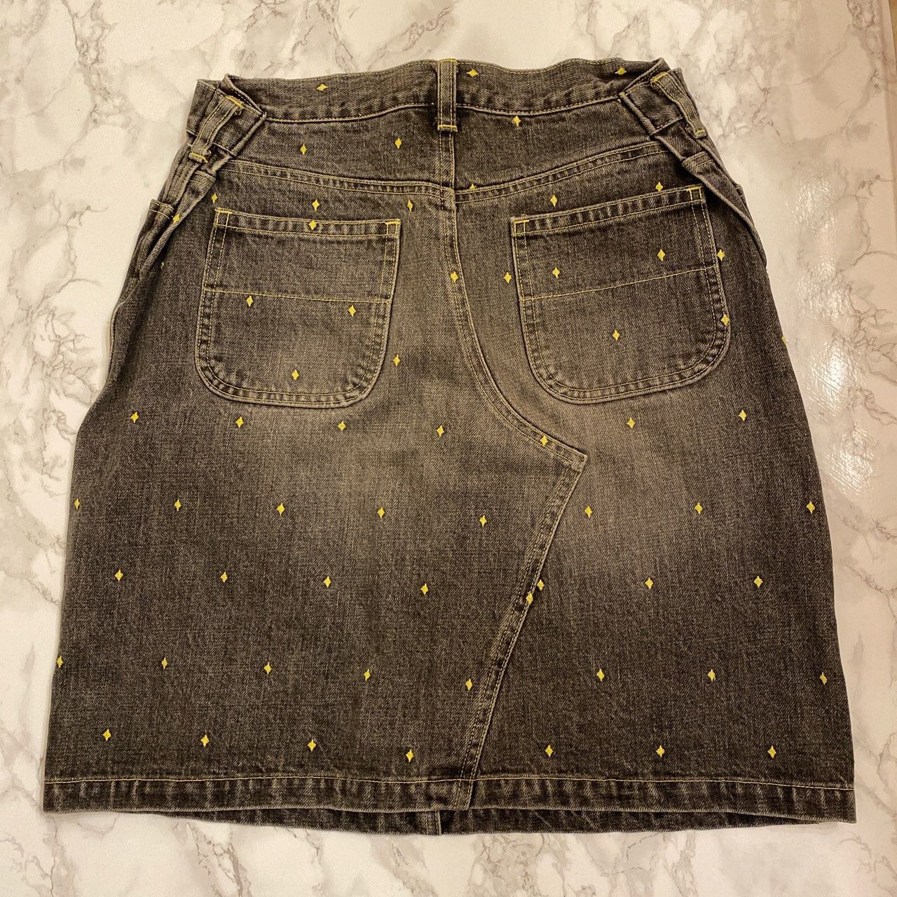 Undercover Undercover Diamond Embroidered Skirt “The Illusion of Haze” Size 26" / US 2 / IT 38 - 2 Thumbnail
