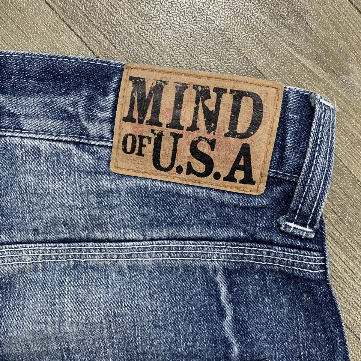 14th Addiction × If Six Was Nine × Japanese Brand Mind Of USA Patchwork Boro Distressed Double Knee Pants Size US 33 - 12 Thumbnail