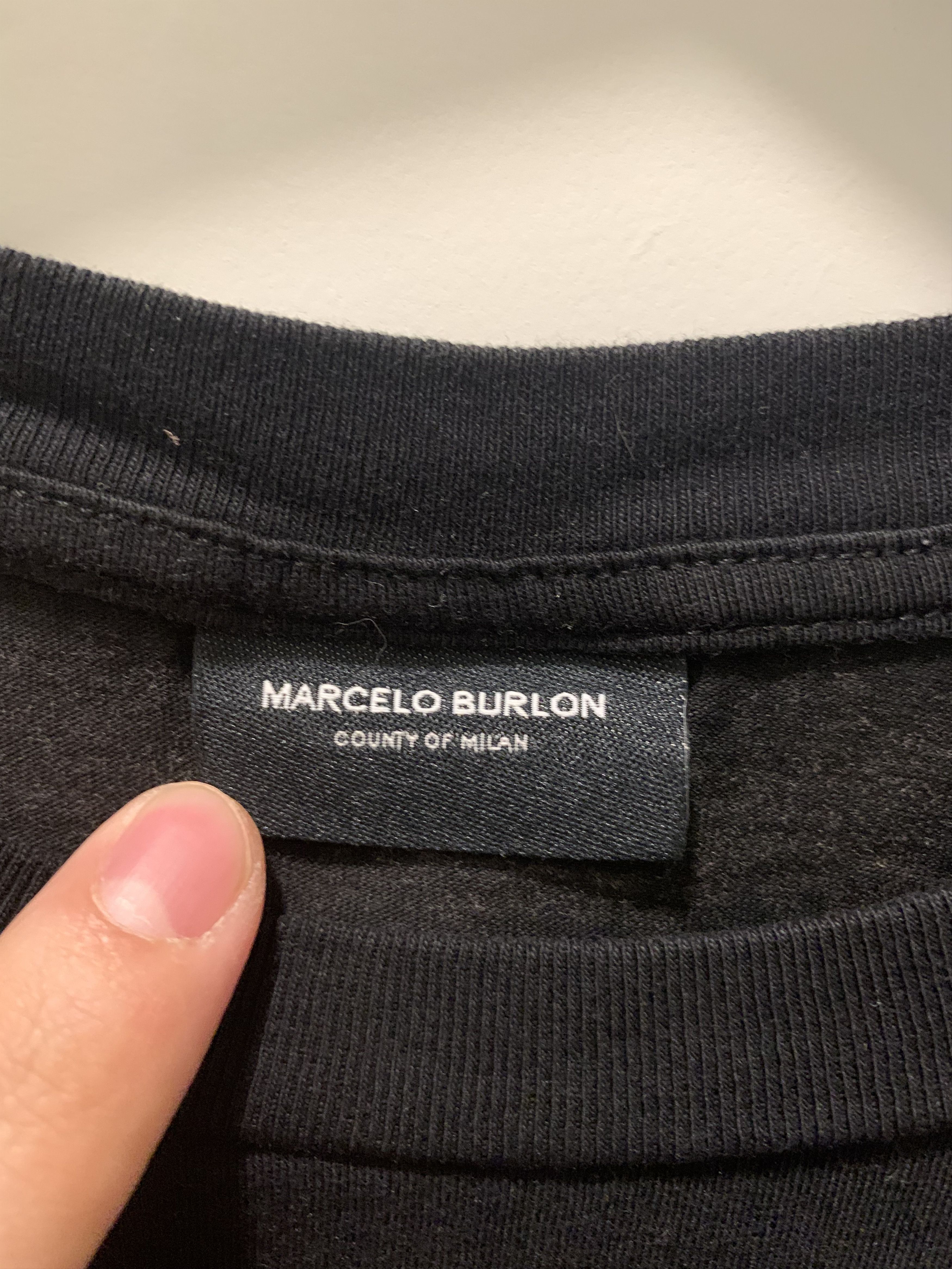 Marcelo Burlon Marcelo Burlon sonido tee made in italy Size US M / EU 48-50 / 2 - 3 Thumbnail