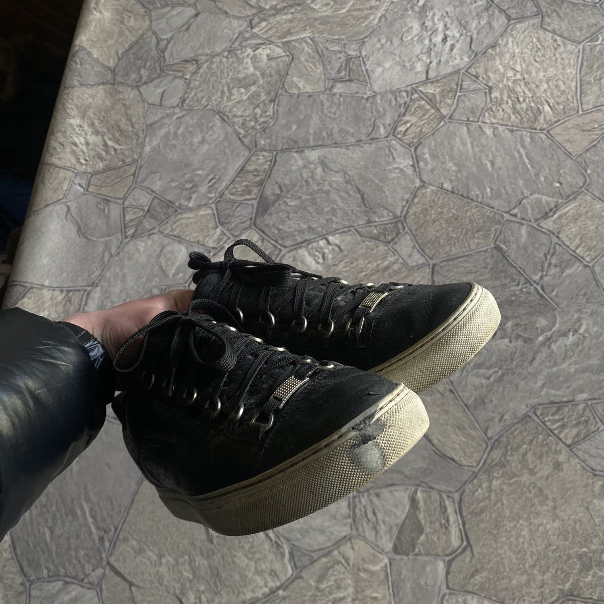 Balenciaga Balenciaga Arena Low Top Black Size US 10 / EU 43 - 5 Thumbnail