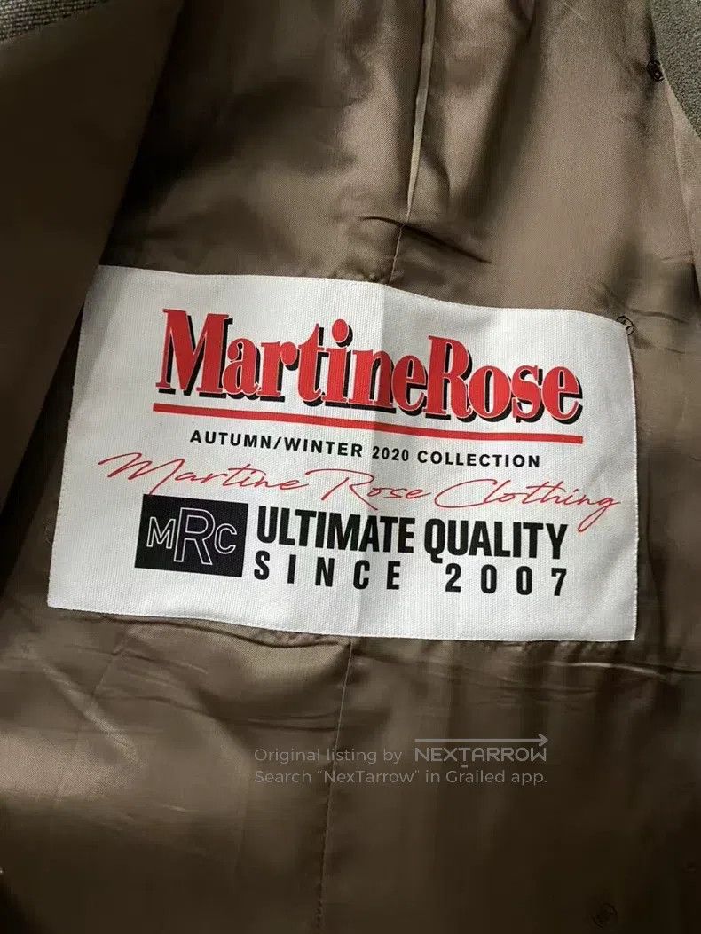 Martine Rose Martine Rose size s Collar Pleated Suit Jacket Size 36S - 5 Thumbnail