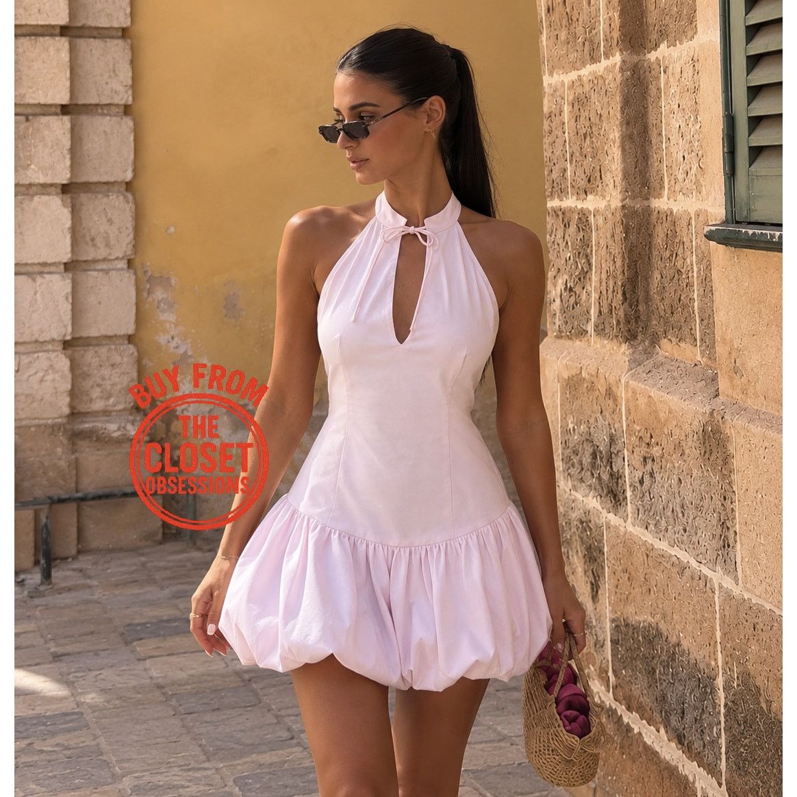 zara pink knit mini dress Zara NWT Pleated M XL Category-Type:MATCHING SETS
