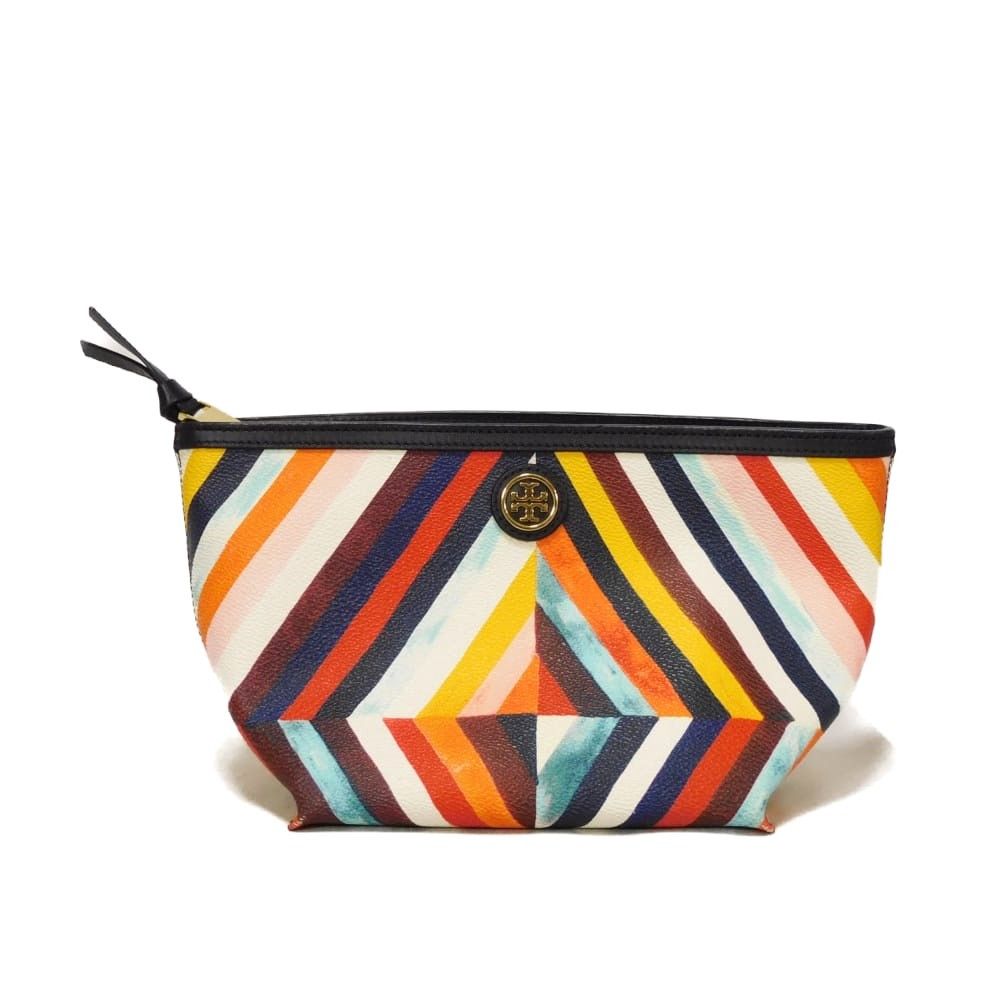 Tory Burch Tory Burch Tory Burch Kerrington Diamond Combo PVC Clutch Bag Plastic / Synthetic Clutch Bag DUTY FREE for USA Size ONE SIZE - 1 Thumbnail