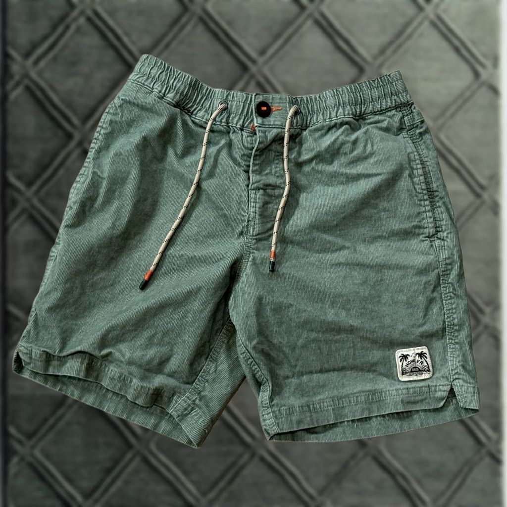 Howler Brothers Howler Brothers Pressure Drop Corduroy 6.5” Shorts Size 28 Surf Western Gaucho Mens Green Size US 28 / EU 44 - 1 Thumbnail