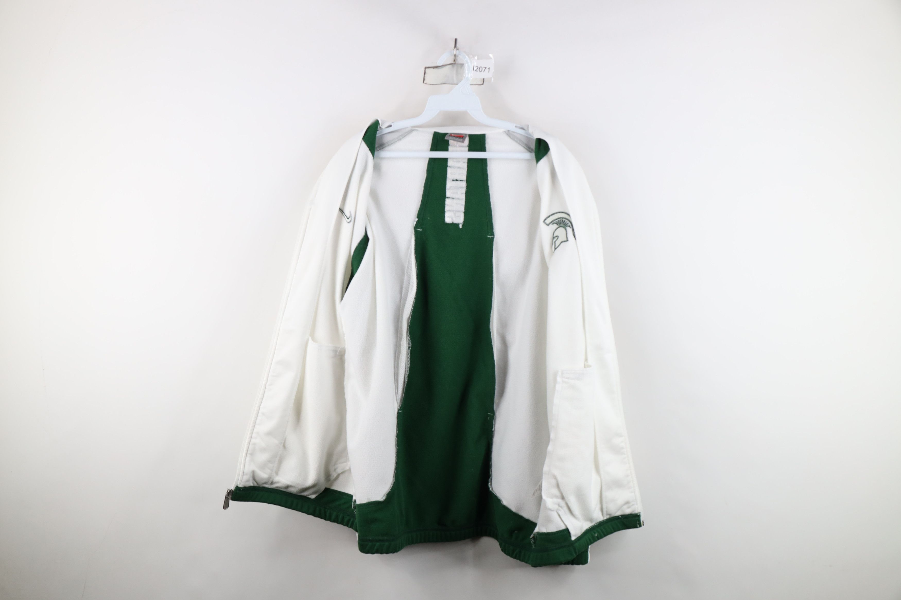 Nike Vintage Nike Michigan State University Full Zip Jacket Size US S / EU 44-46 / 1 - 10 Thumbnail