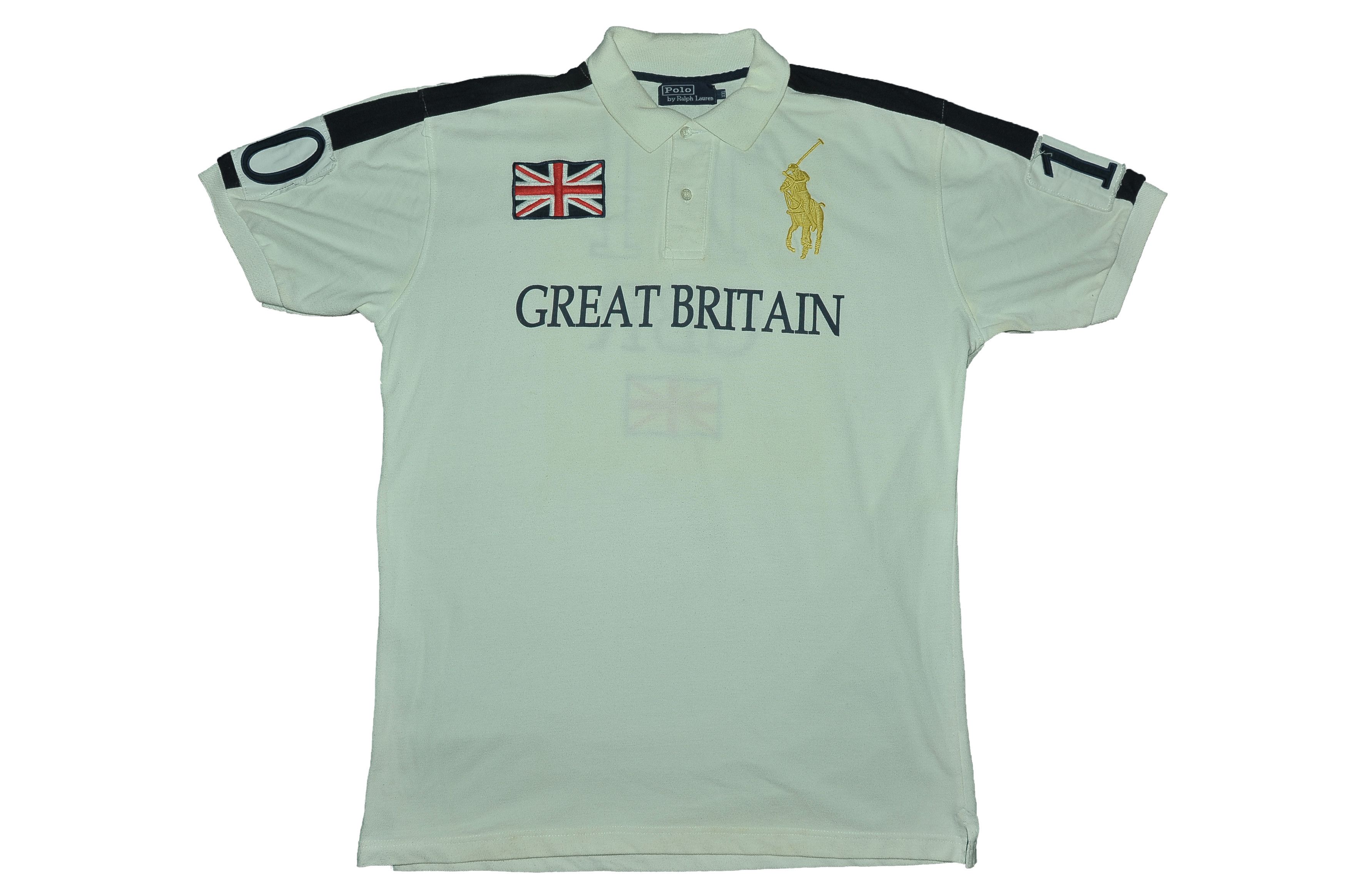 Polo Ralph Lauren Vintage Ralph Lauren Great Britan Poloshirt Size US XXL / EU 58 / 5 - 1 Thumbnail