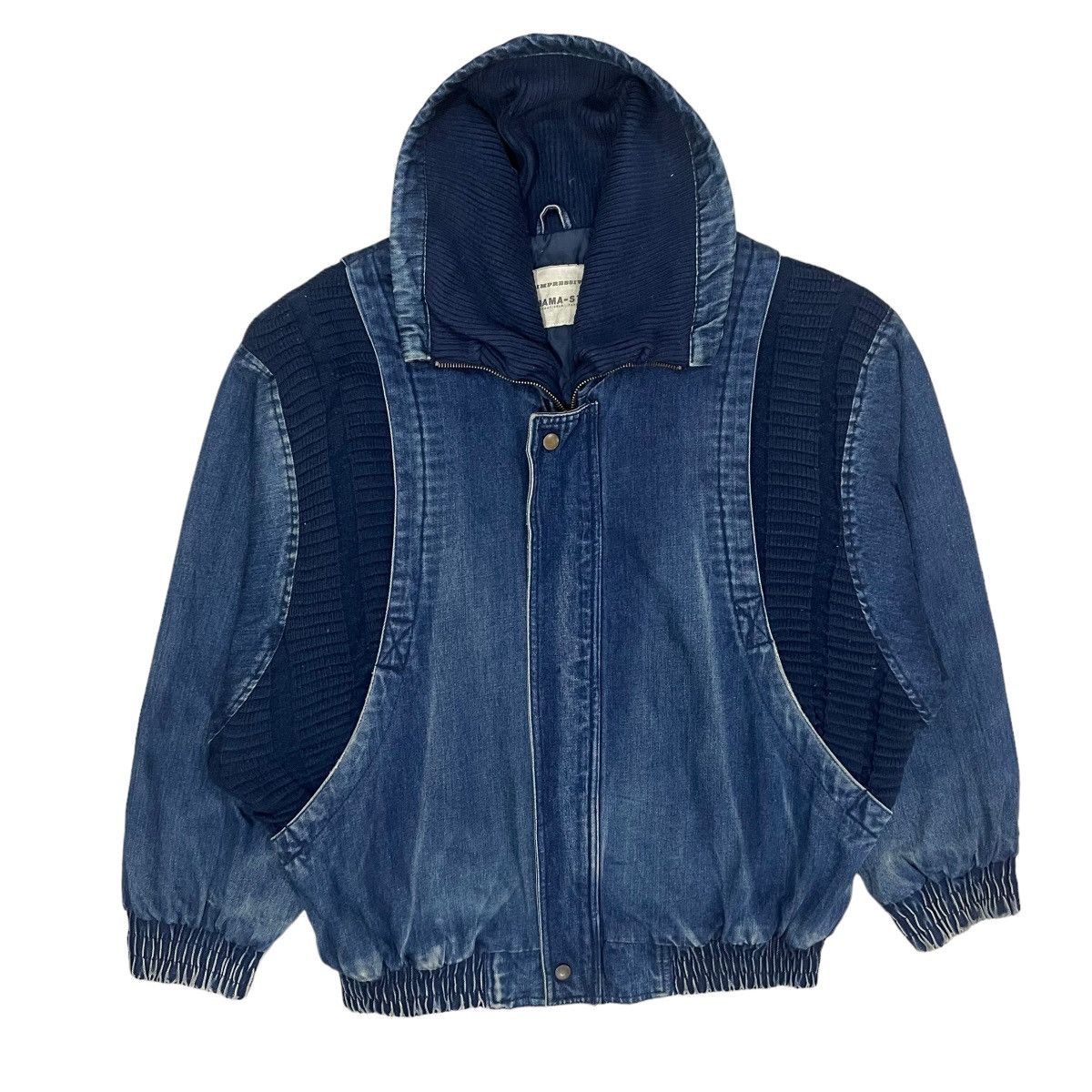 Vintage HAMA-STA Denim Bomber Style Jacket