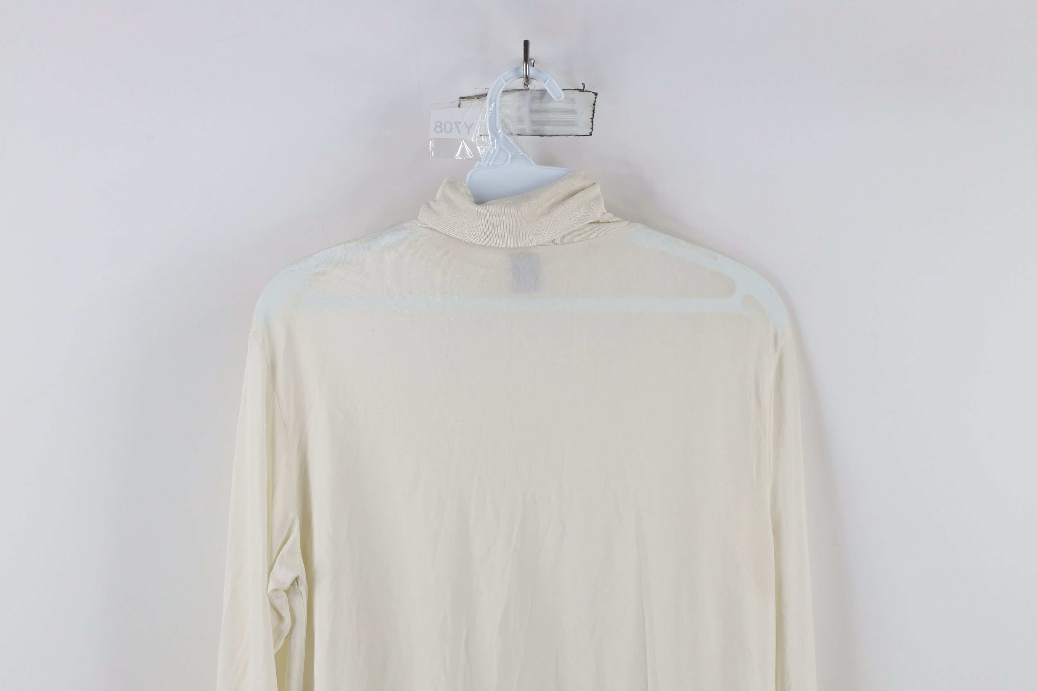 Lands' End × Vintage Vintage 90s Lands End Lightweight Knit Turtleneck T-Shirt Size US M / EU 48-50 / 2 - 8 Thumbnail