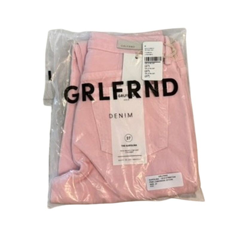 GRLFRND GRLFRND Karolina in Pink Lemonade, Size 27 Size 27" / US 4 / IT 40 - 6 Thumbnail