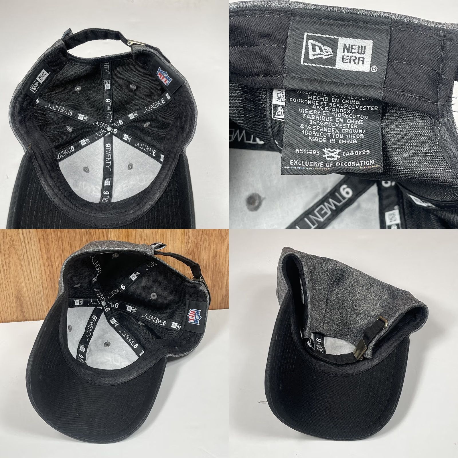 New Era New Era Patriots NFL SuperBowl LI HatCap Gray Adult Adjustable StrapBack 920 NE Size ONE SIZE - 8 Thumbnail