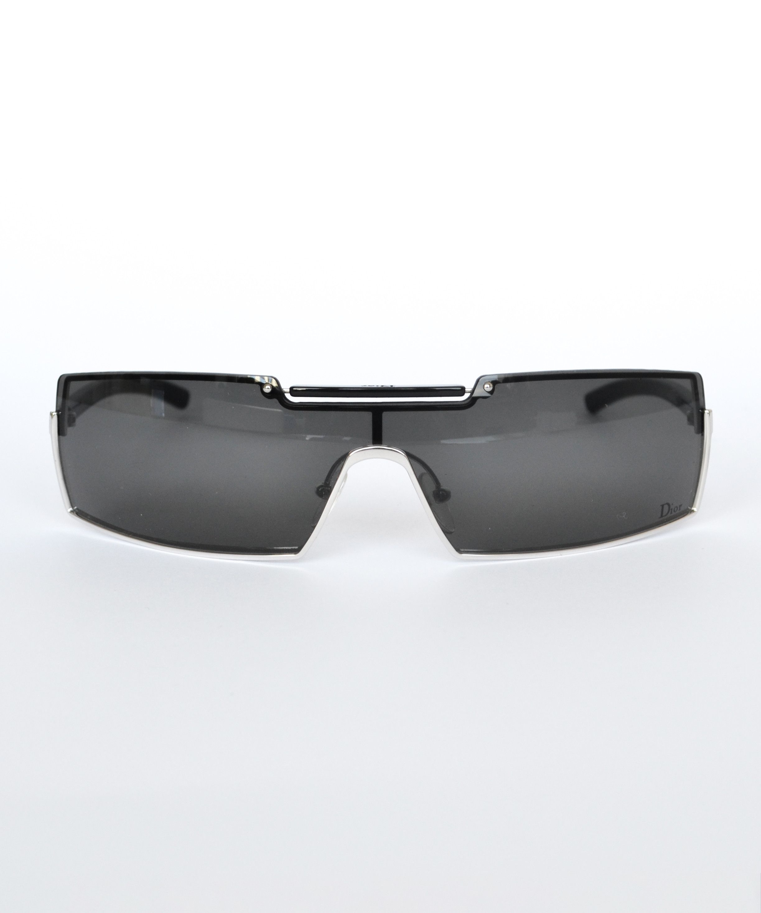 Dior DIOR Sunglasses VICTIM 2 Black Wrap y2k John GALLIANO Size ONE SIZE - 4 Thumbnail