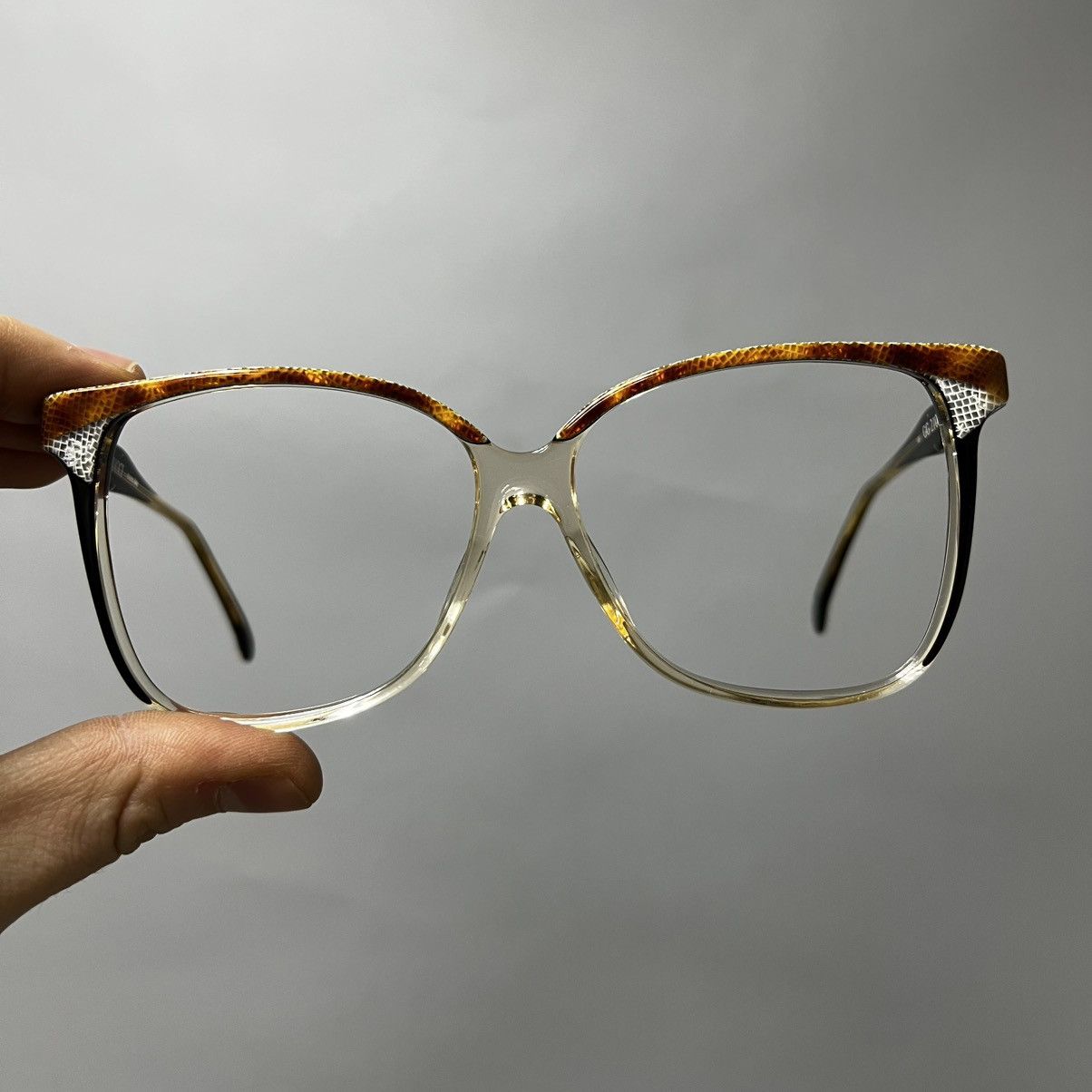 Gucci × Vintage Gucci VINTAGE 80s Eyeglass Frame NEW dead stock Size ONE SIZE - 1 Thumbnail