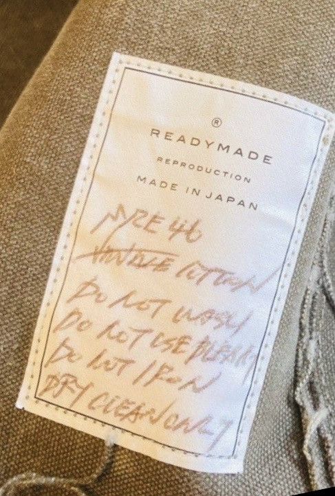 READYMADE BNWT US Army Duffle Bag Field Jacket Size US S / EU 44-46 / 1 - 12 Thumbnail