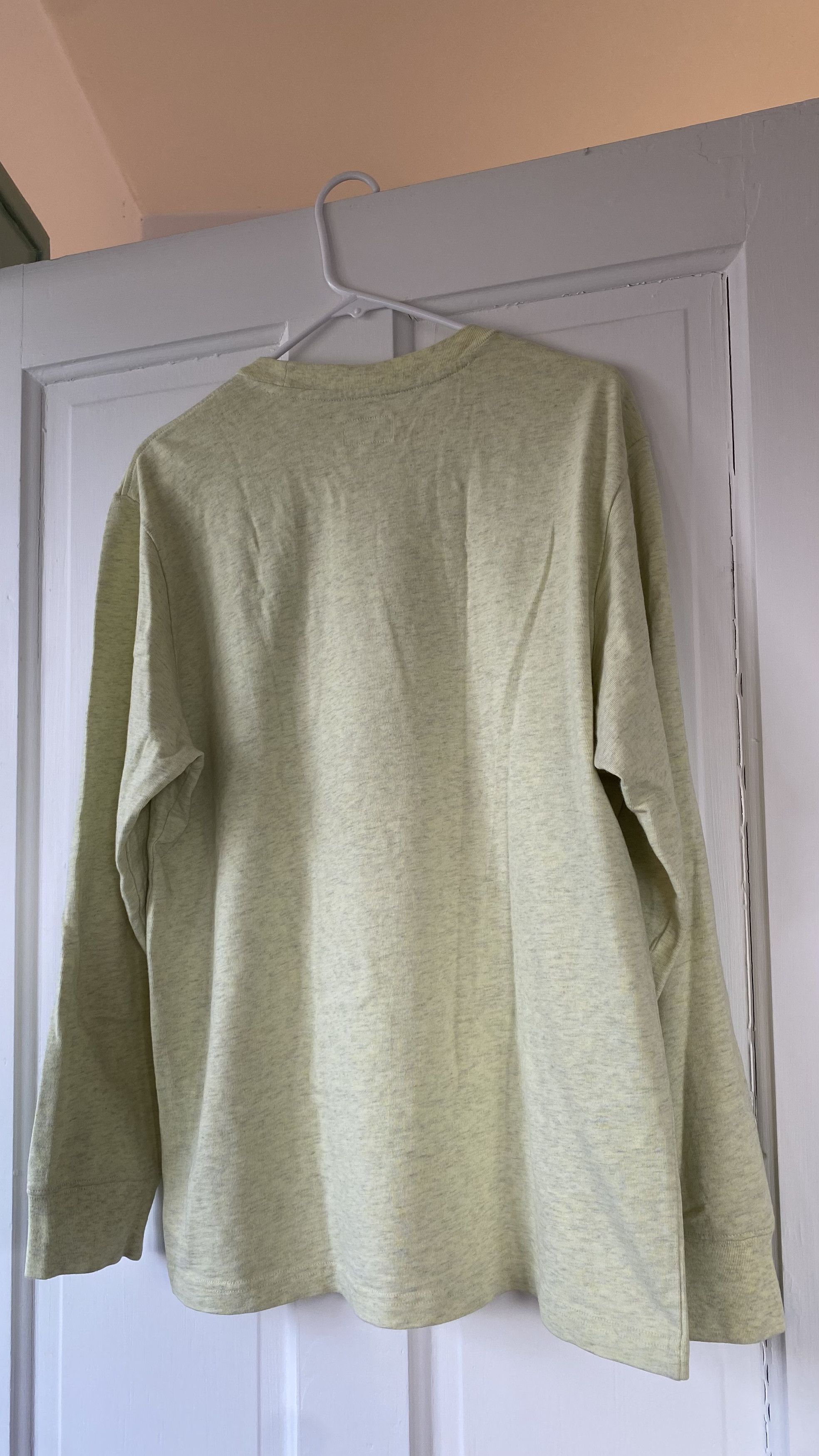 Supreme Supreme Long Sleeve Reflective Top FW17 Yellow L Large Size US L / EU 52-54 / 3 - 4 Thumbnail