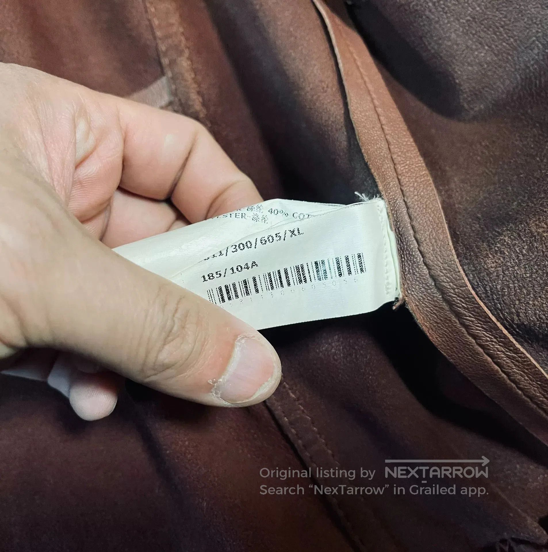 RRL Ralph Lauren Zara Distressed Leather Jacket. Size US M / EU 48-50 / 2 - 6 Thumbnail