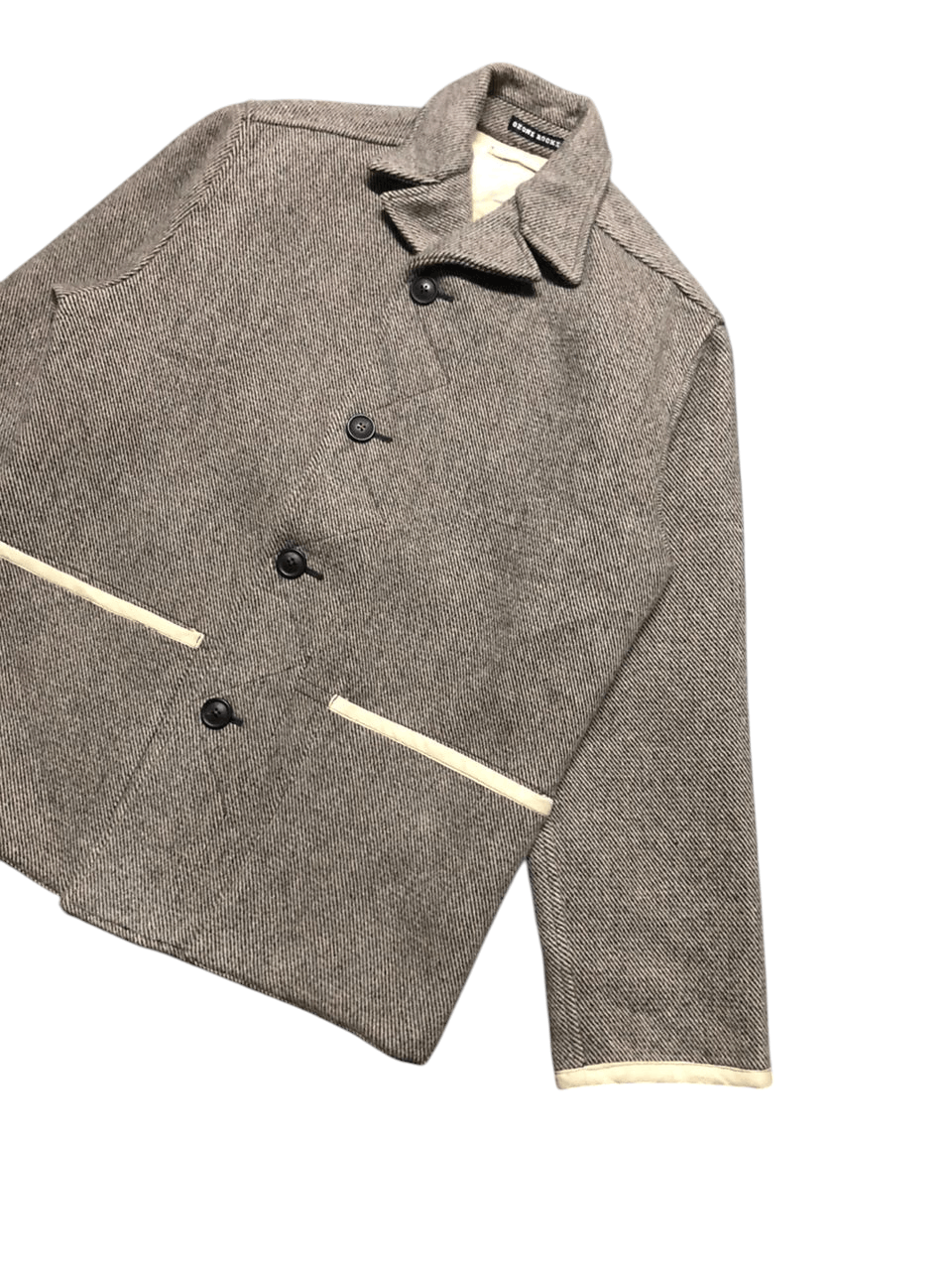 Japanese Brand Vintage Ozone Rocks Wool Button Jacket Rare Size US M / EU 48-50 / 2 - 6 Thumbnail