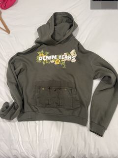 DENIM TEARS Denim tears ADG Green Hoodie | Grailed