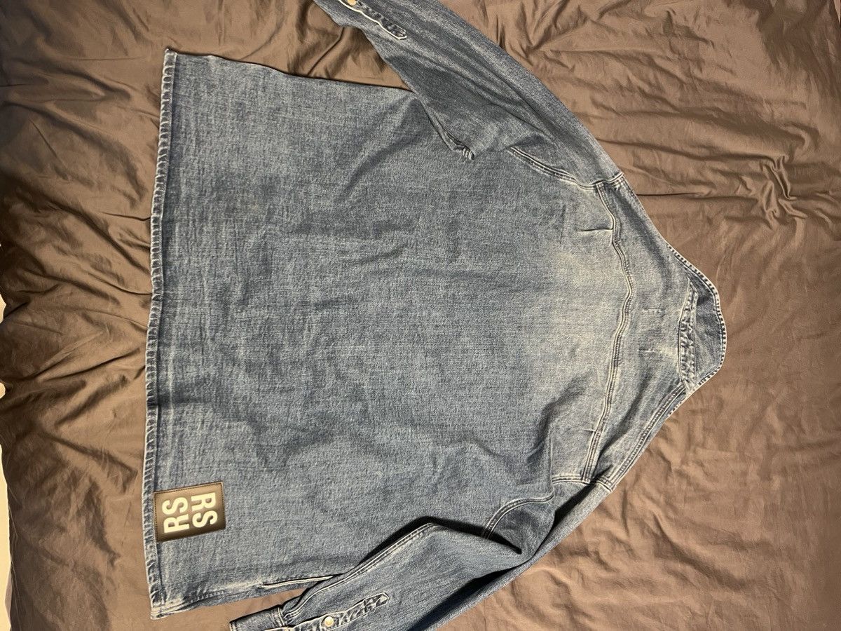 Raf Simons Burning Down The House Denim Jacket Size US L / EU 52-54 / 3 - 4 Thumbnail