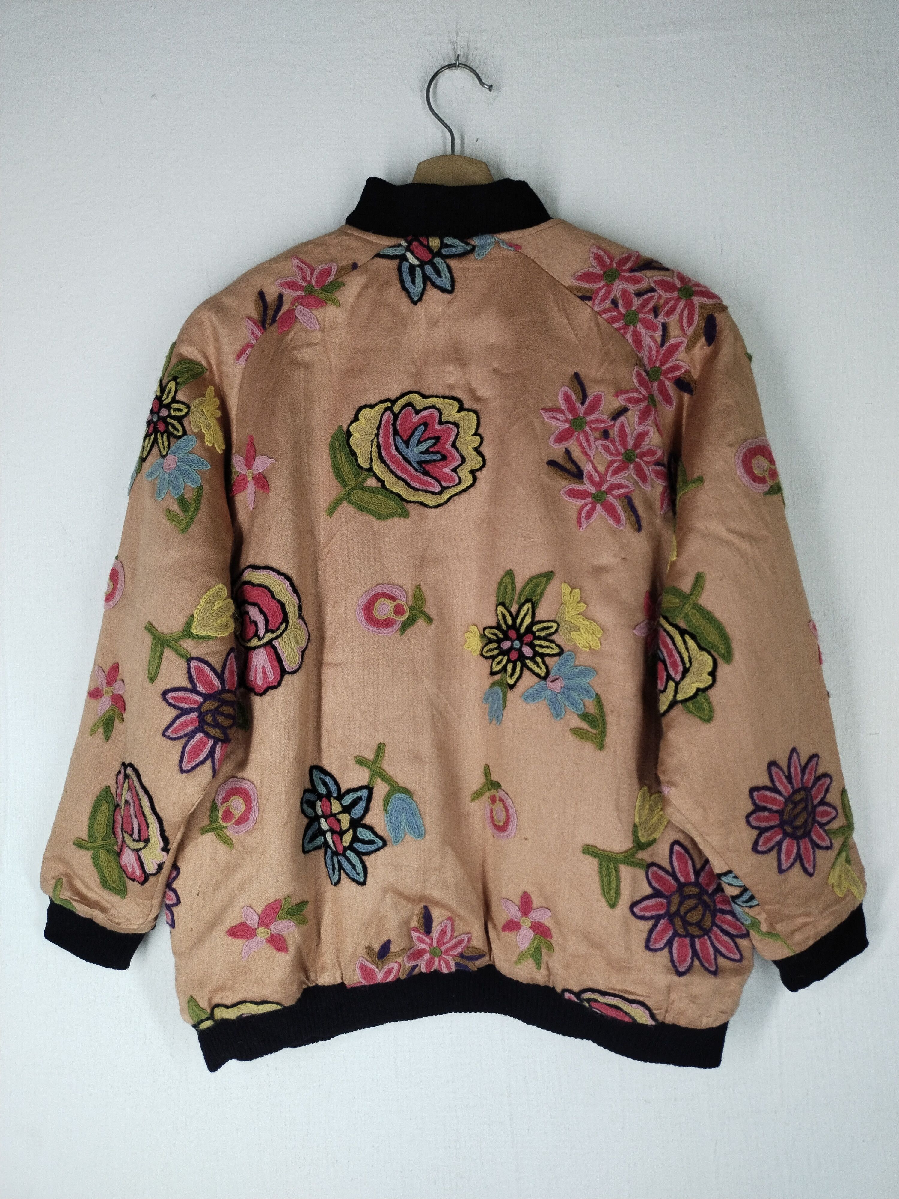 If Six Was Nine × Japanese Brand Vintage Tokyo Kea Embroidery Flower Jacket Size US L / EU 52-54 / 3 - 15 Thumbnail