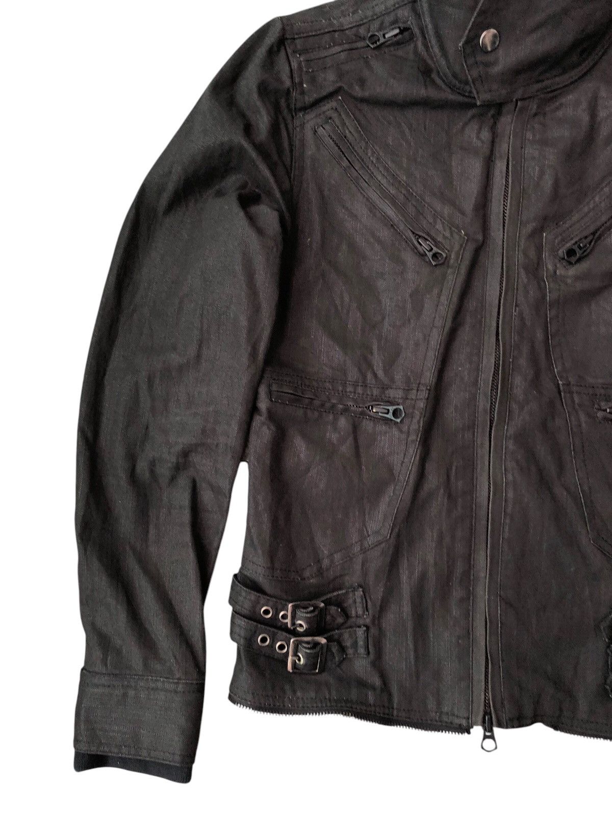 GOSTAR DE FUGA Fuga waxed biker punk jacket Size US S / EU 44-46 / 1 - 4 Thumbnail