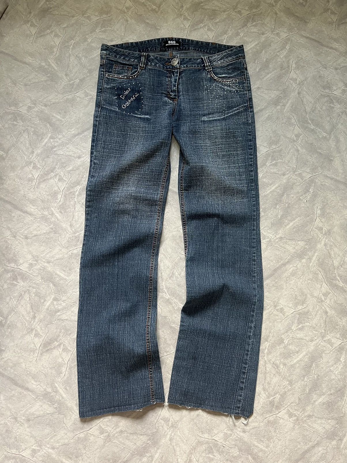 Dolce & Gabbana Dolce&Gabbana Vintage Flared Jeans Size 32" / US 10 / IT 46 - 6 Thumbnail
