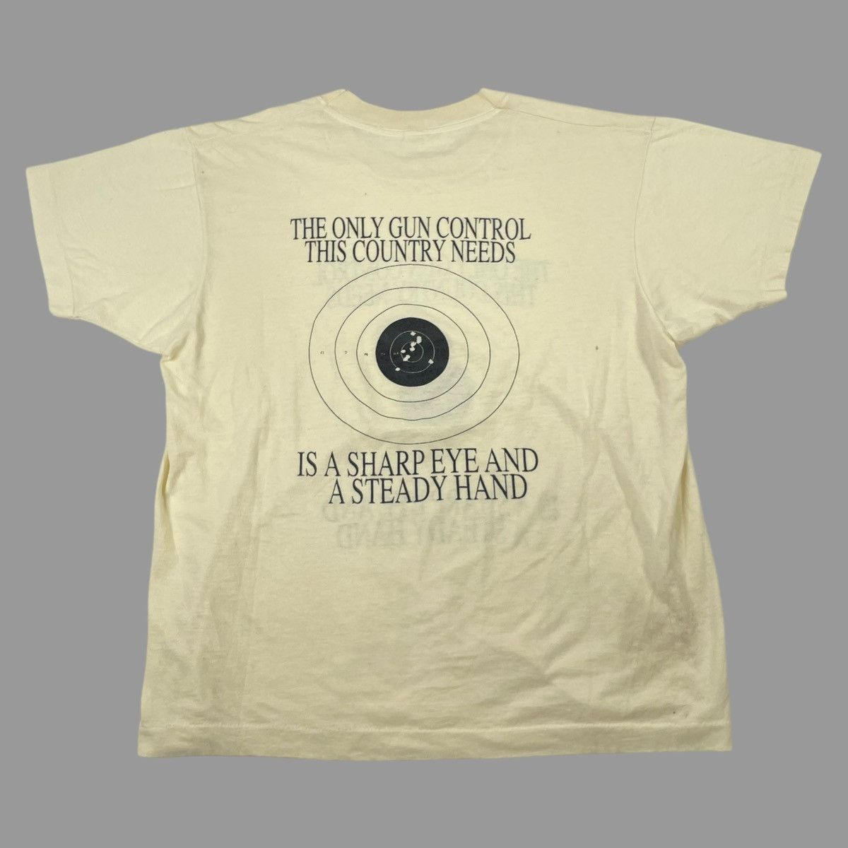 Vintage Vintage 90s shooting target t shirt Size US L / EU 52-54 / 3 - 2 Thumbnail