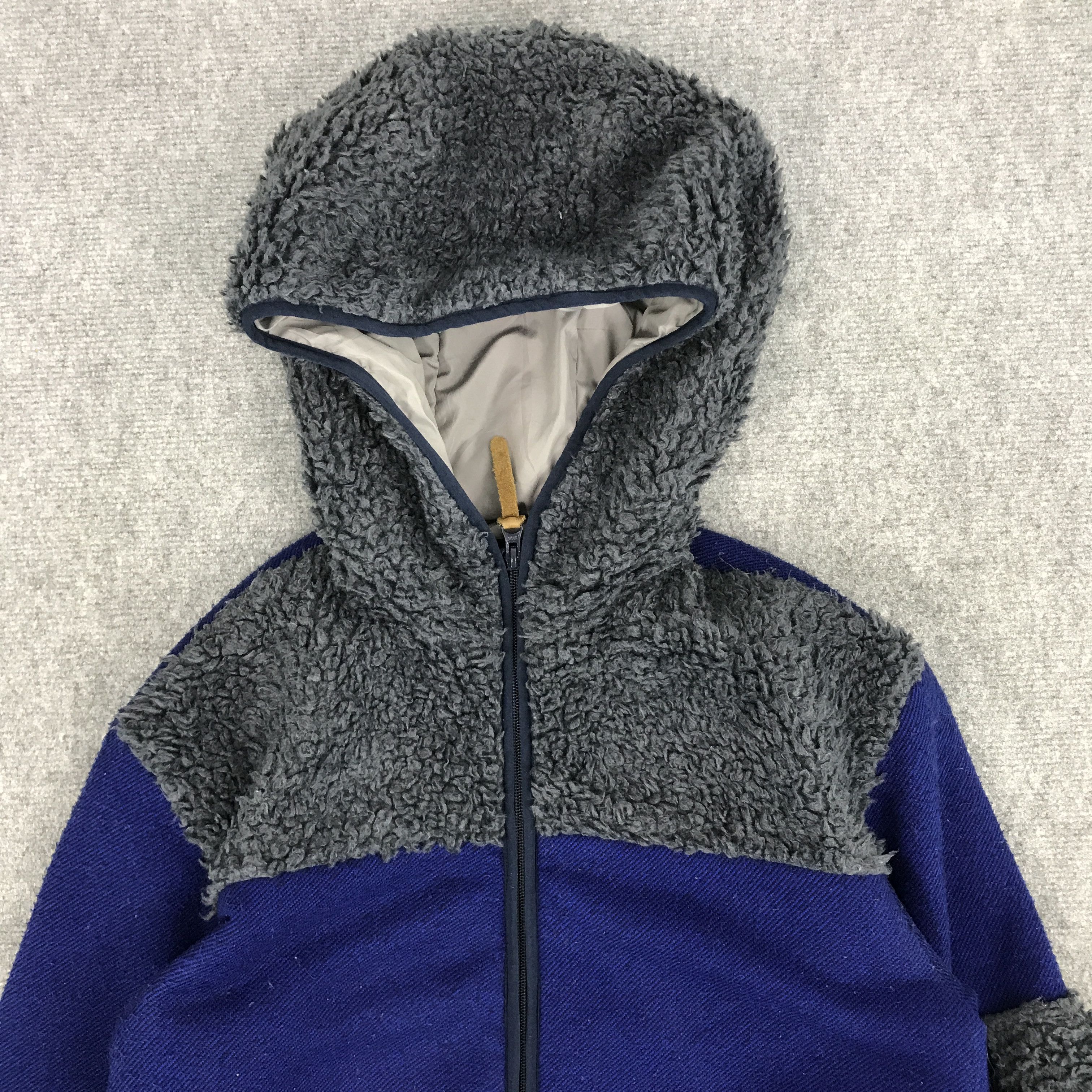 Issey Miyake × Japanese Brand × mercibeaucoup MERCIBEAUCOUP ISSEY MIYAKE SHERPA ZIPPER HOODIES JACKET Size US L / EU 52-54 / 3 - 2 Thumbnail