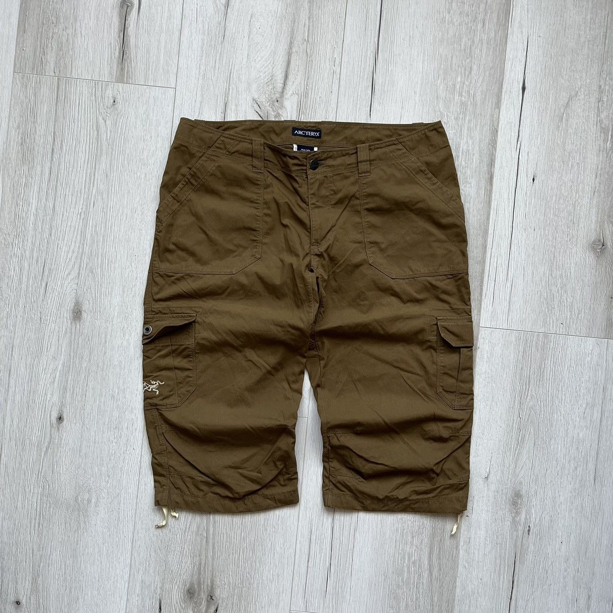 Arc'teryx Vintage Arcteryx Cargo Bondage Shorts Breeches Y2K Brown Size US 32 / EU 48 - 1 Thumbnail