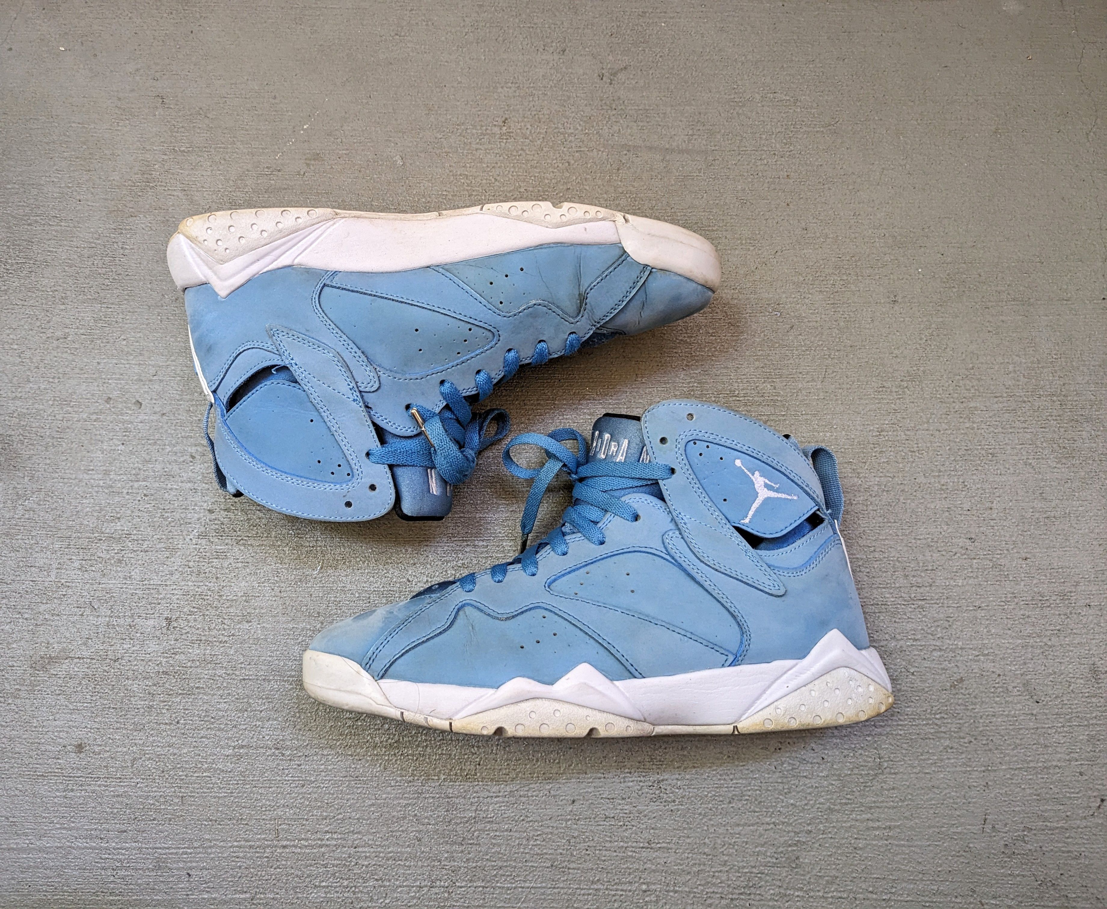 Jordan Brand Nike Air Jordan 7 Pantone Size 9 Blue White 304775-400 Size US 9 / EU 42 - 1 Thumbnail