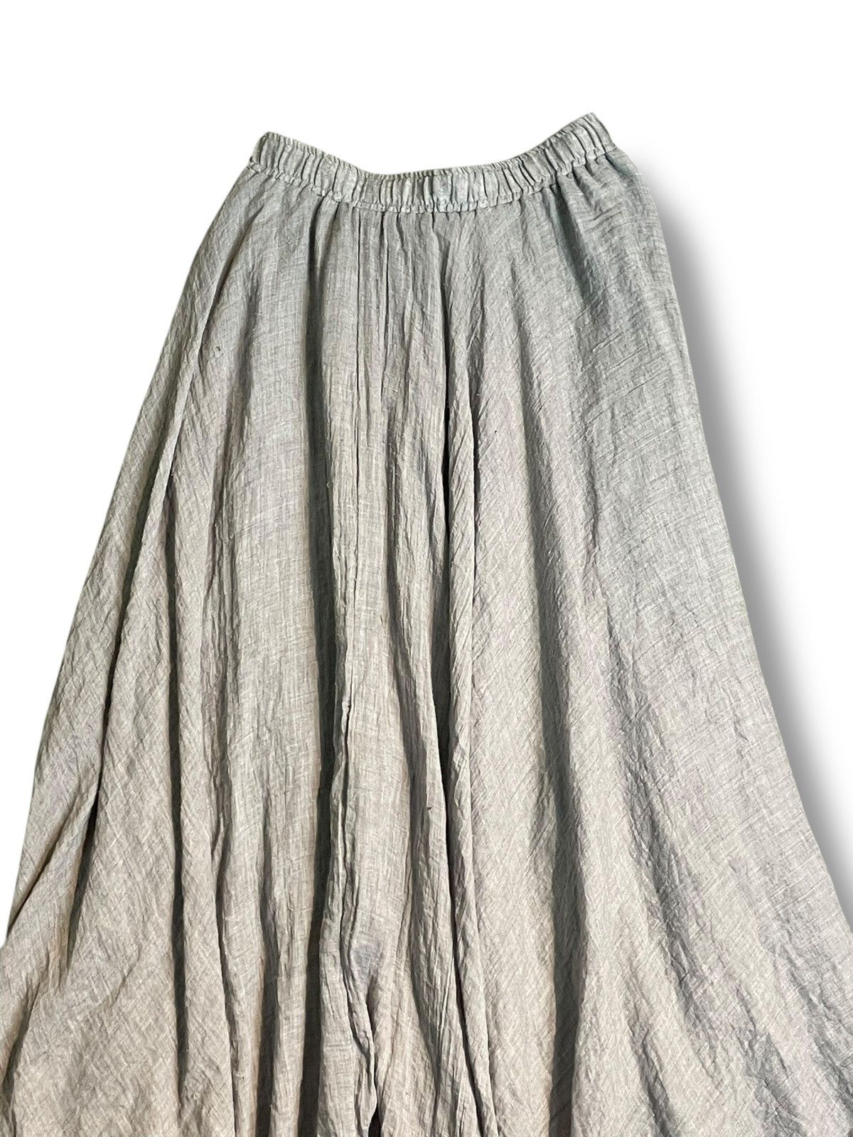 Japanese Brand × Sunflower Sunflower Cotton Linen Skirts (26) Size 29" - 2 Thumbnail
