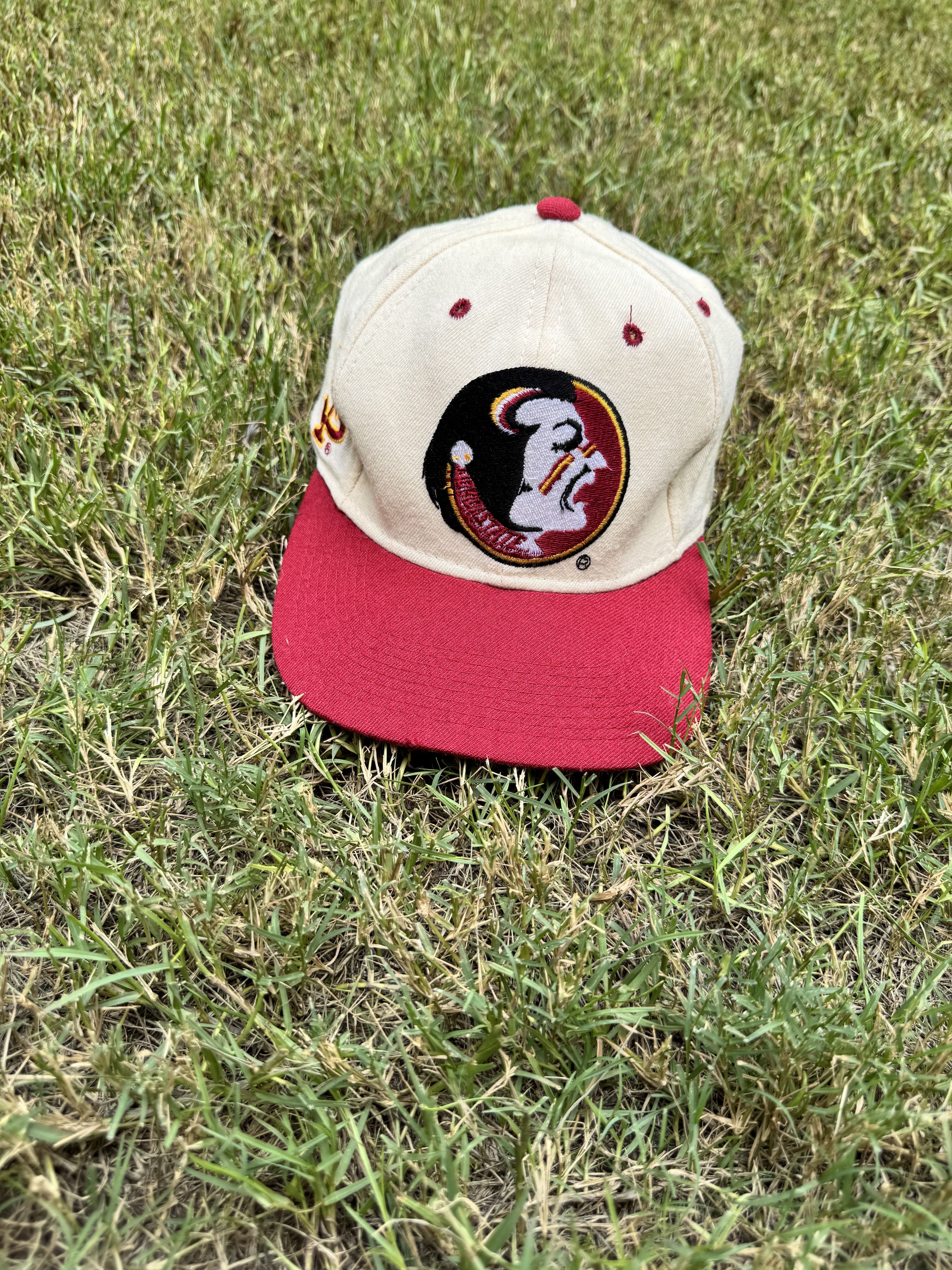Vintage Vintage 90s Florida State Noles Fitted Hat Size ONE SIZE - 3 Thumbnail