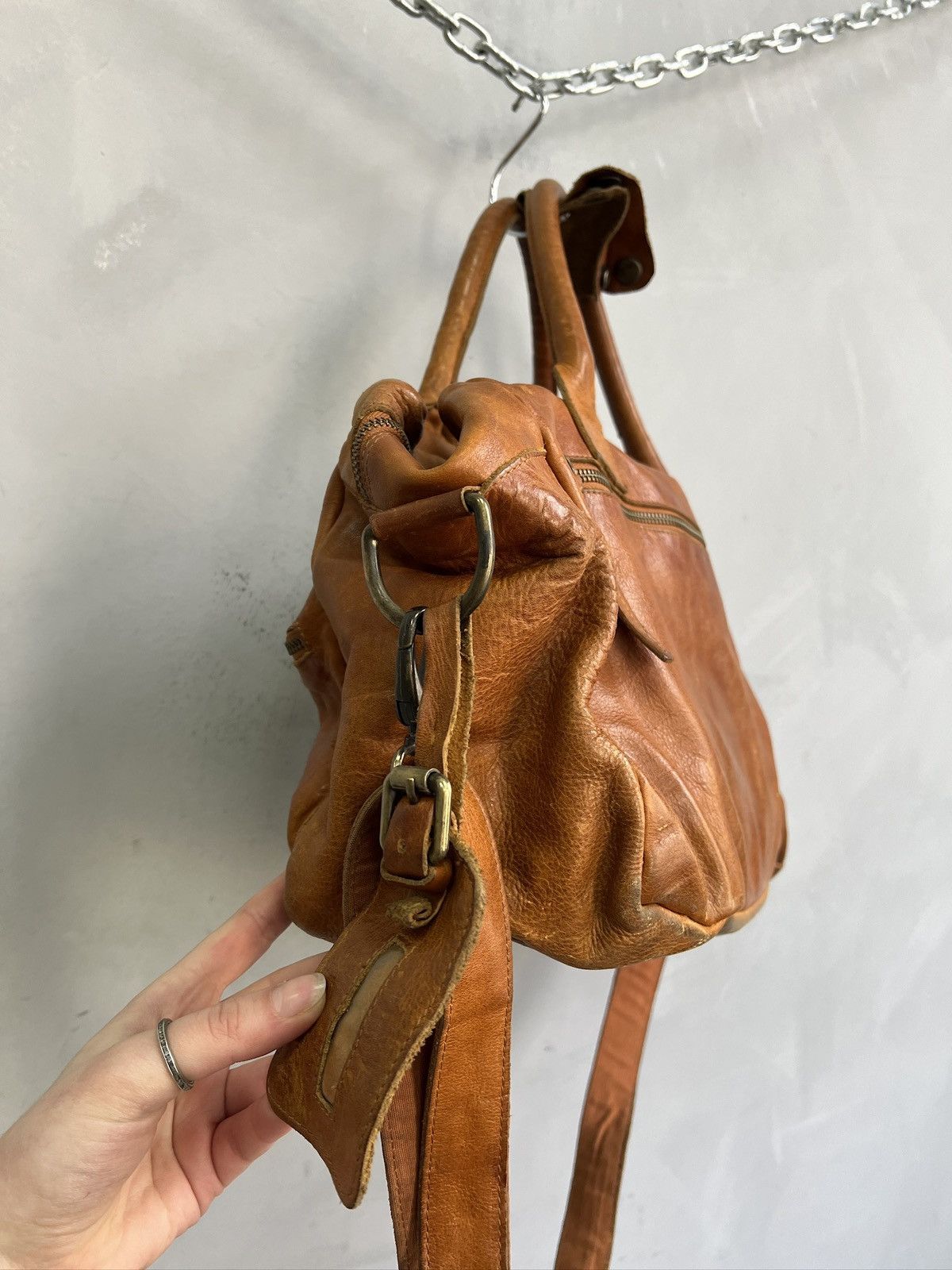 KMRii Kmrii style shoulder Multipocket leather bag y2k style hype Size ONE SIZE - 9 Thumbnail