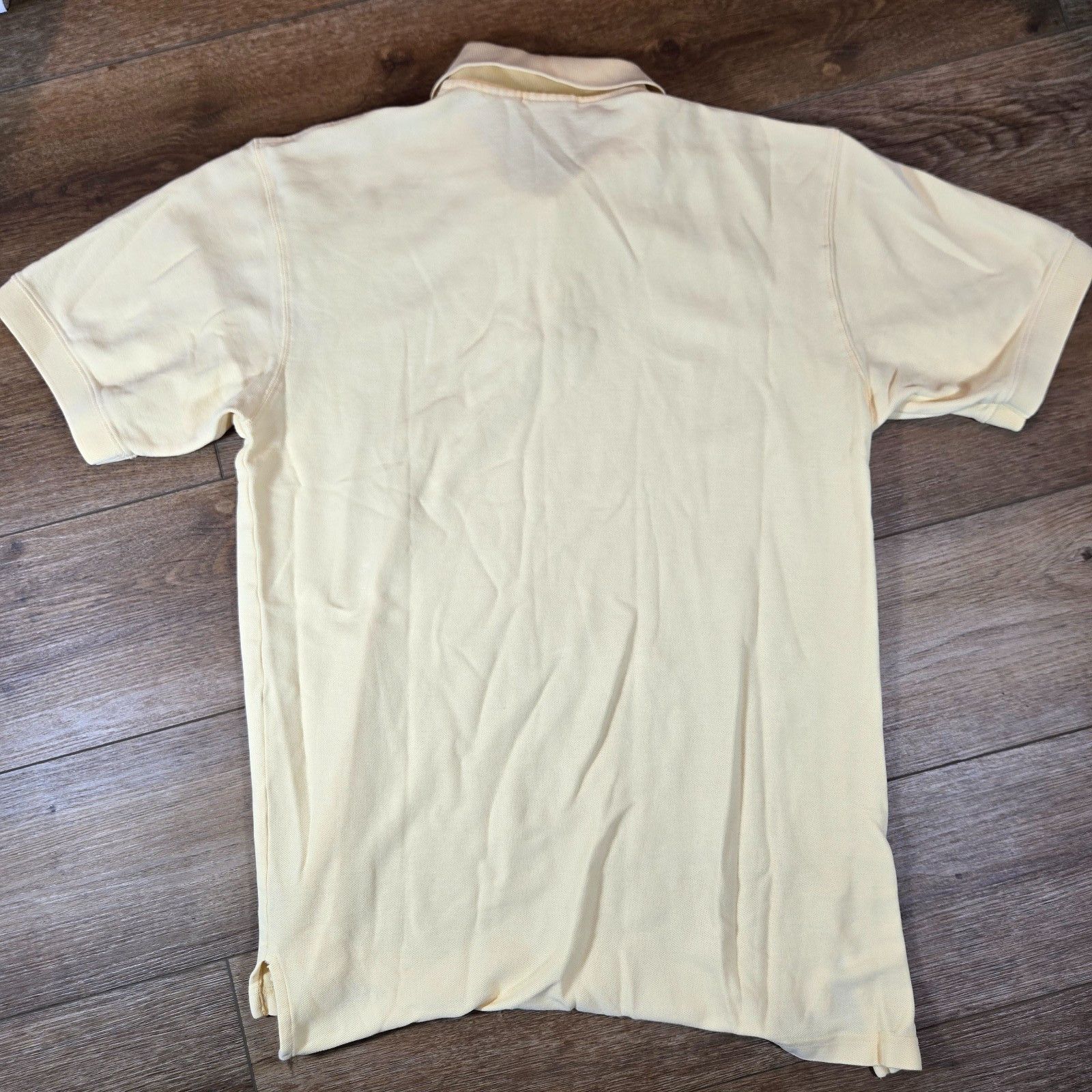 L.L. Bean LL Bean Yellow Polo Shirt Medium Tall Knit Short Sleeve Size US M / EU 48-50 / 2 - 6 Thumbnail