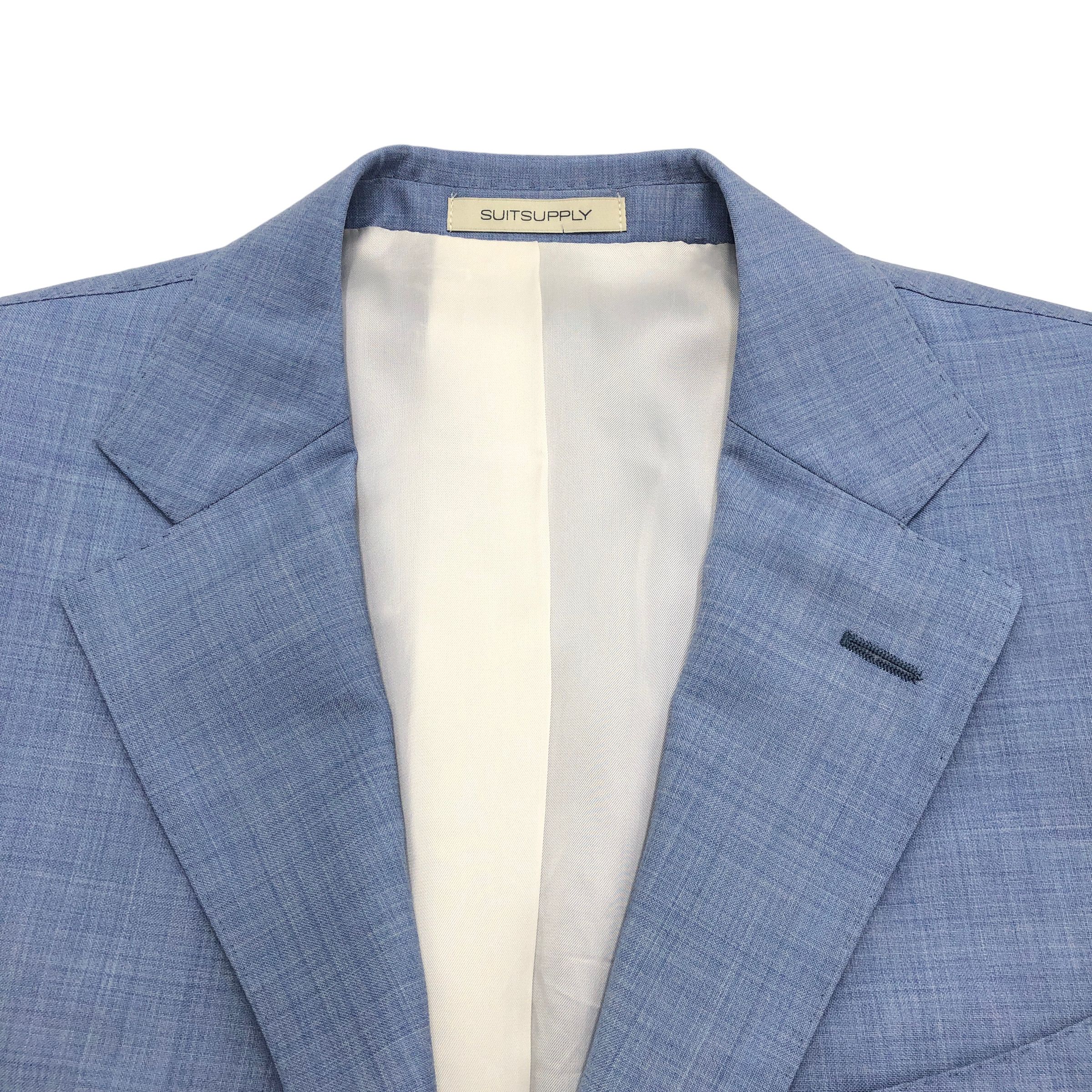 Suitsupply Lazio Single Breasted Wool Blazer Size EU:48; UK:38; US:38S Size 38S - 4 Thumbnail