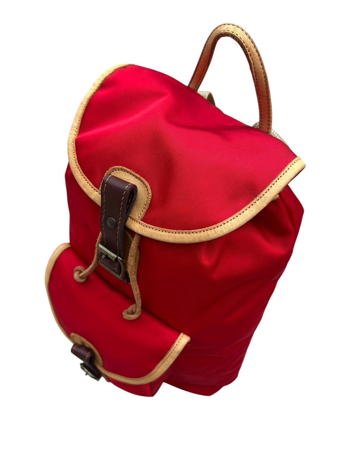 Porter Vintage Porter by Yoshida Red Nylon Leather Backpack Bag Size ONE SIZE - 19 Thumbnail