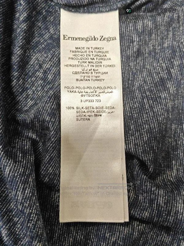 Ermenegildo Zegna Zegna Men's Blue All. Size US XL / EU 56 / 4 - 2 Thumbnail