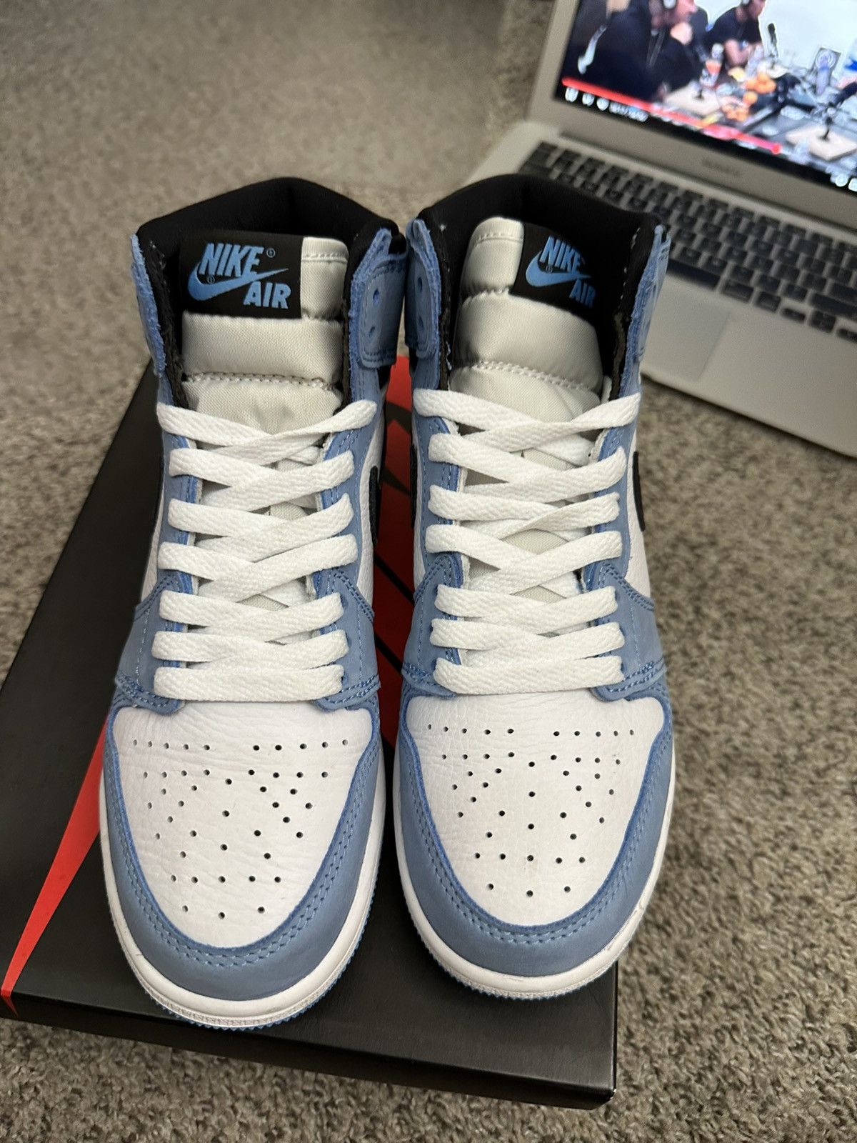 Jordan Brand Air jordan 1 university blue UNC - size 4.5 Size US 5 / EU 37 - 7 Thumbnail
