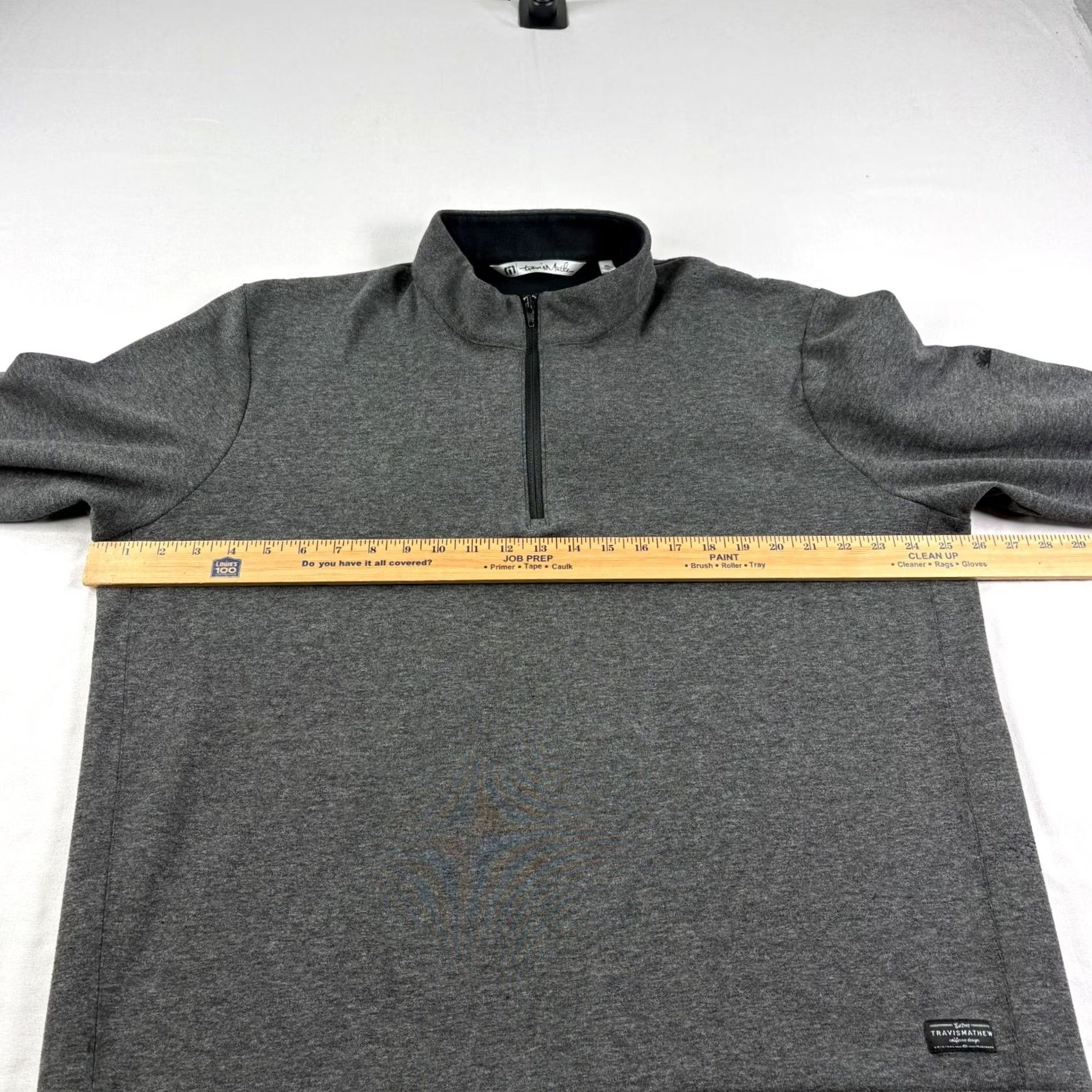 TravisMathew Travis Mathew Shirt Mens 2XL Gray 1/4 Zip Golf Pullover Stretch Casual Size US XXL / EU 58 / 5 - 5 Thumbnail