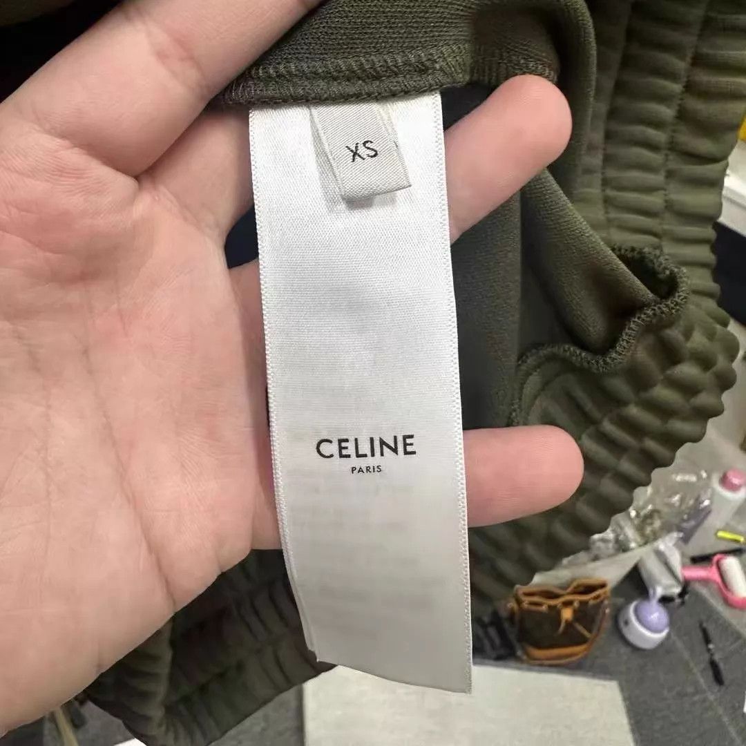 Celine Celine Triomphe Small Logo Zip Jacket OS/XS Size US XS / EU 42 / 0 - 5 Thumbnail