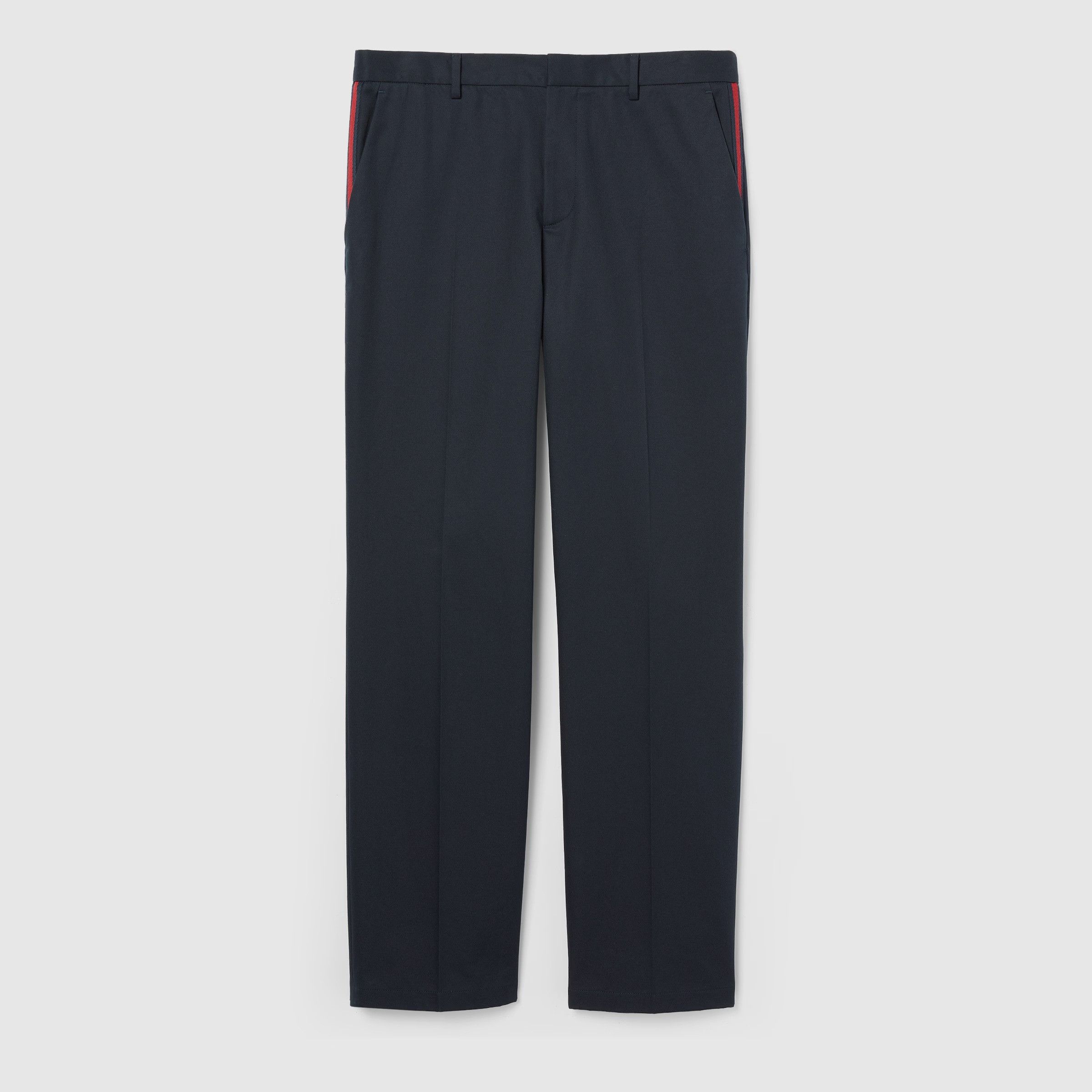 Gucci Cotton Twill Pants With Web Detail tag size 54 Men - USA Duties Paid