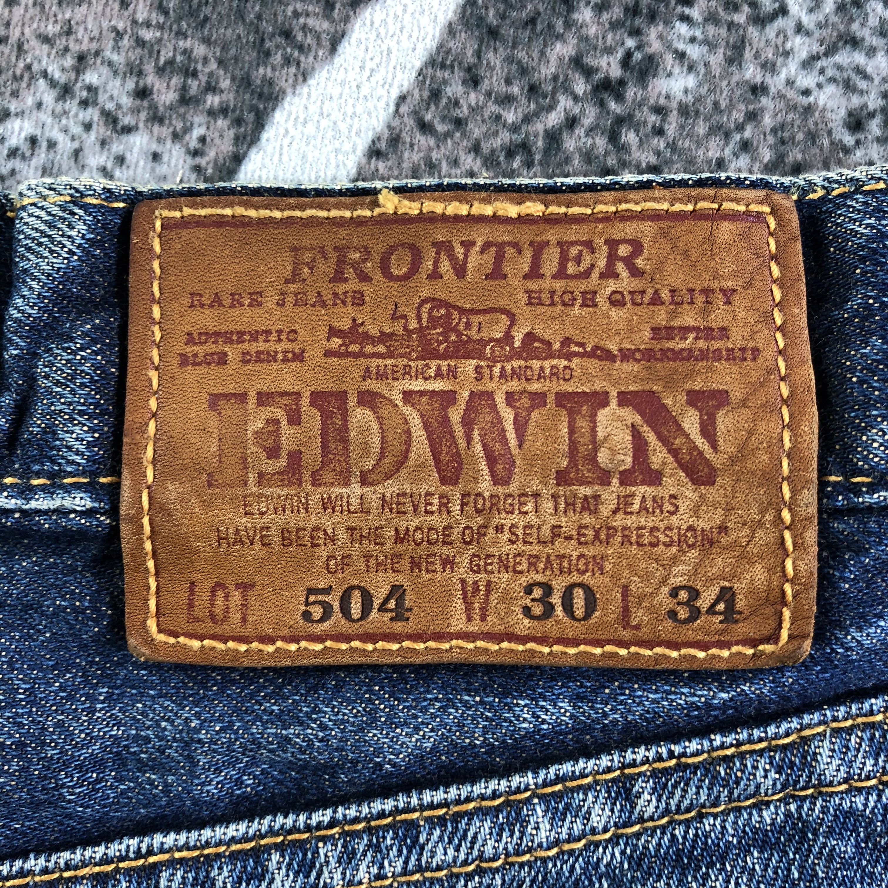Edwin Vintage Edwin Jeans Rusty Blue Denim KJ2981 Size US 30 / EU 46 - 5 Thumbnail