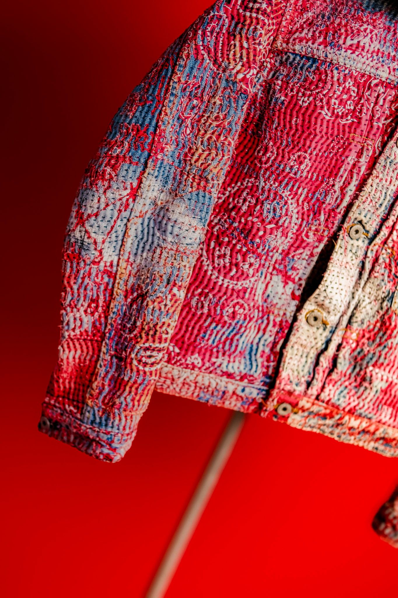 Levi's Levi's 506 Selvedge X Sashiko Boro Jacket Type 1 Size US M / EU 48-50 / 2 - 11 Thumbnail