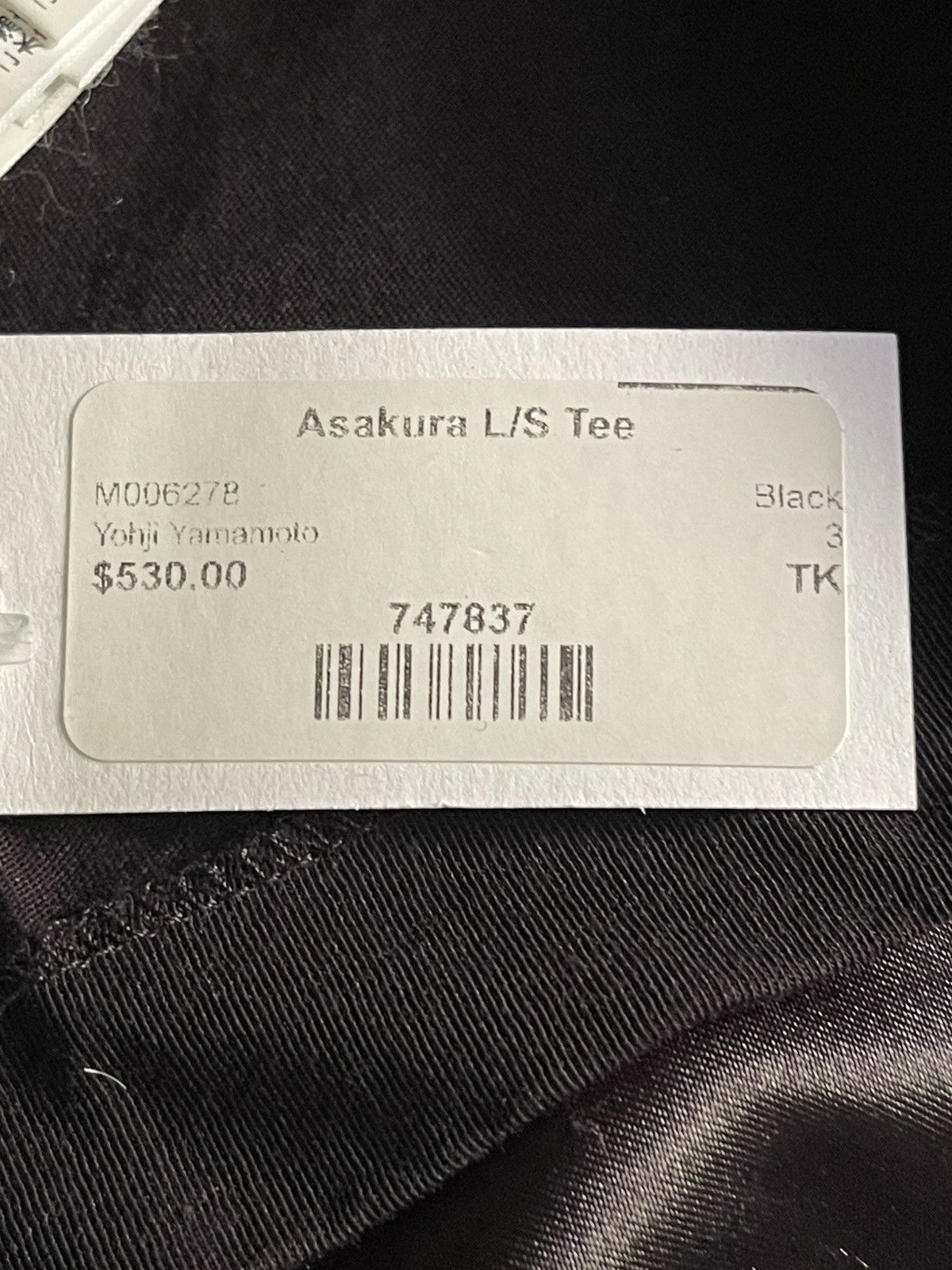 Yohji Yamamoto Yohji Yamamoto Pour Homme Asakura Tee Size US L / EU 52-54 / 3 - 3 Thumbnail
