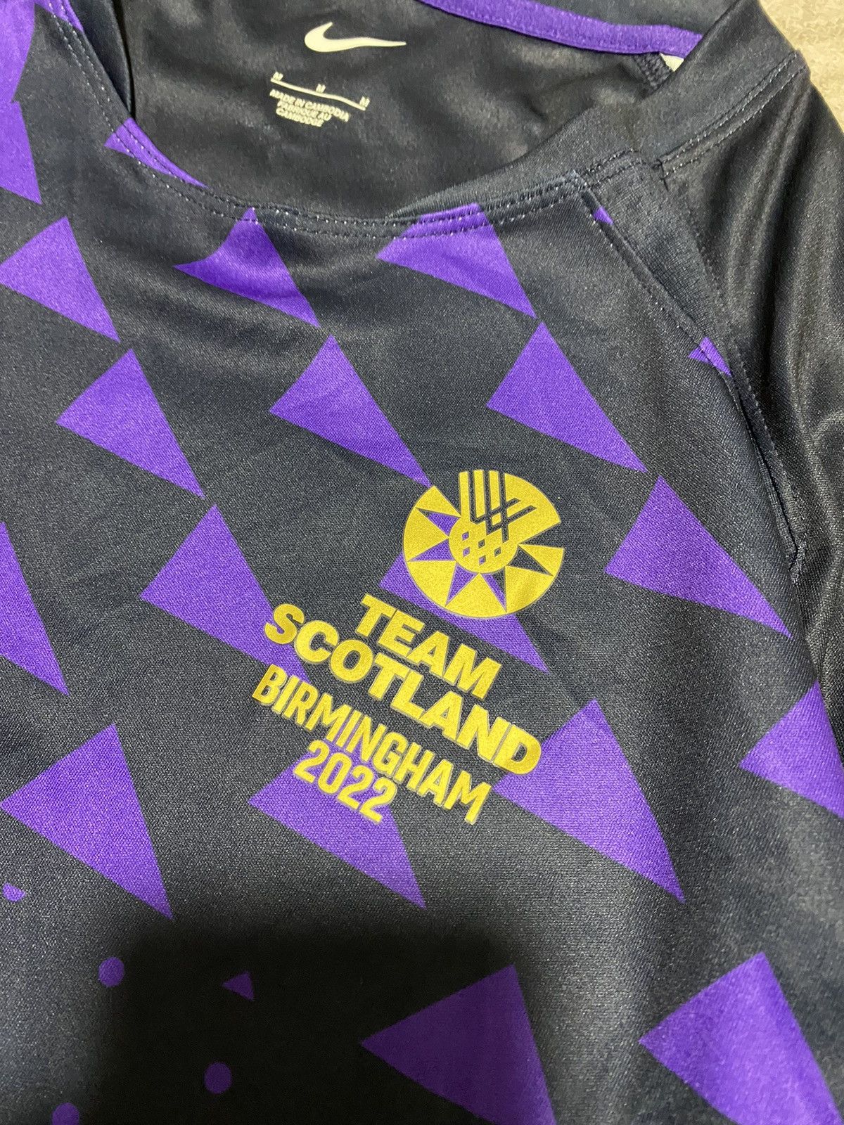 Nike Nike Team Scotland Birmingham 2022 Commonwealth Games Jersey Size M / US 6-8 / IT 42-44 - 8 Thumbnail