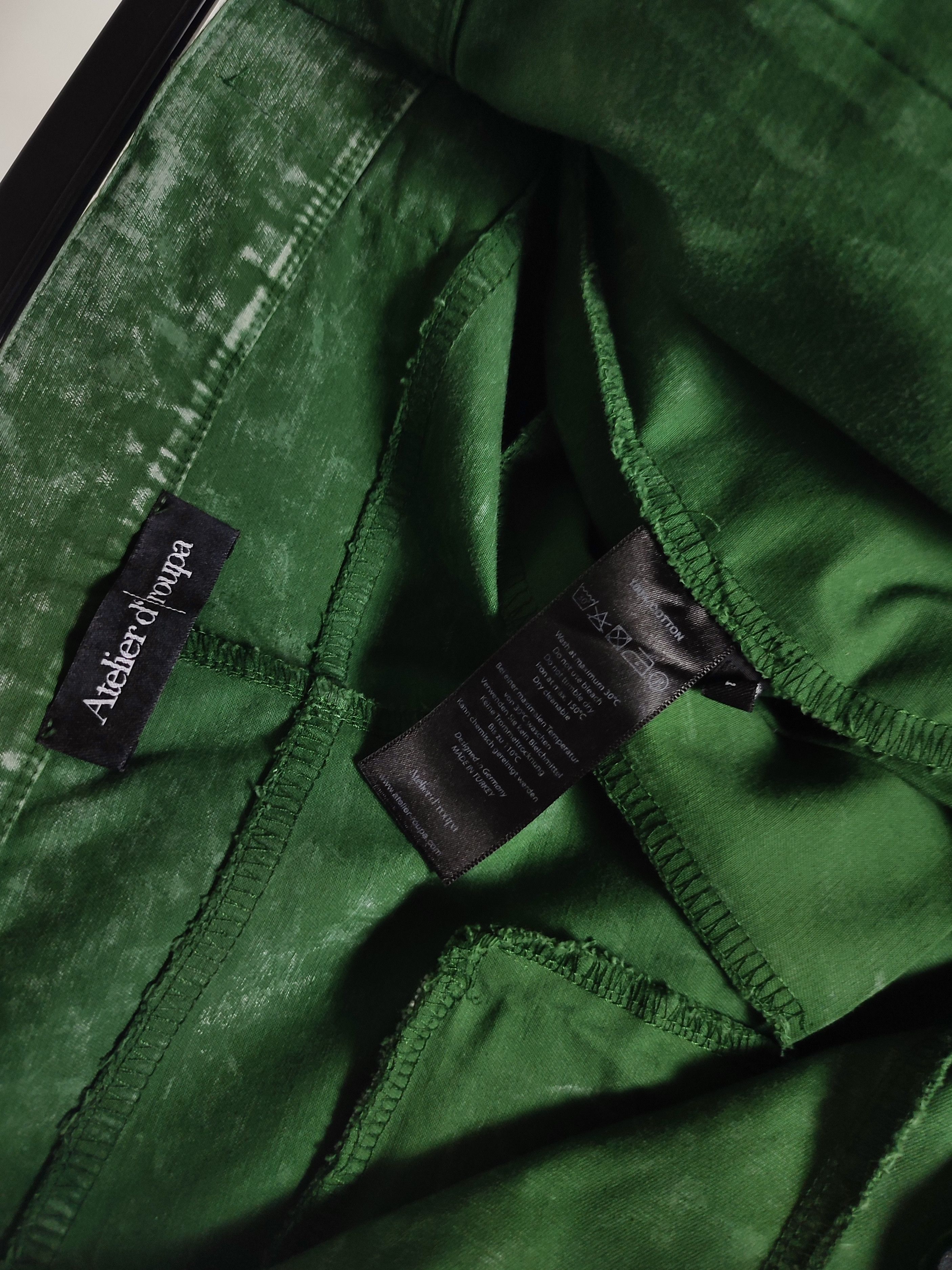 If Six Was Nine Atelier d’Roupa Patchwork Corduroy Garment Dyed Cargo Pants Size US 33 - 16 Thumbnail