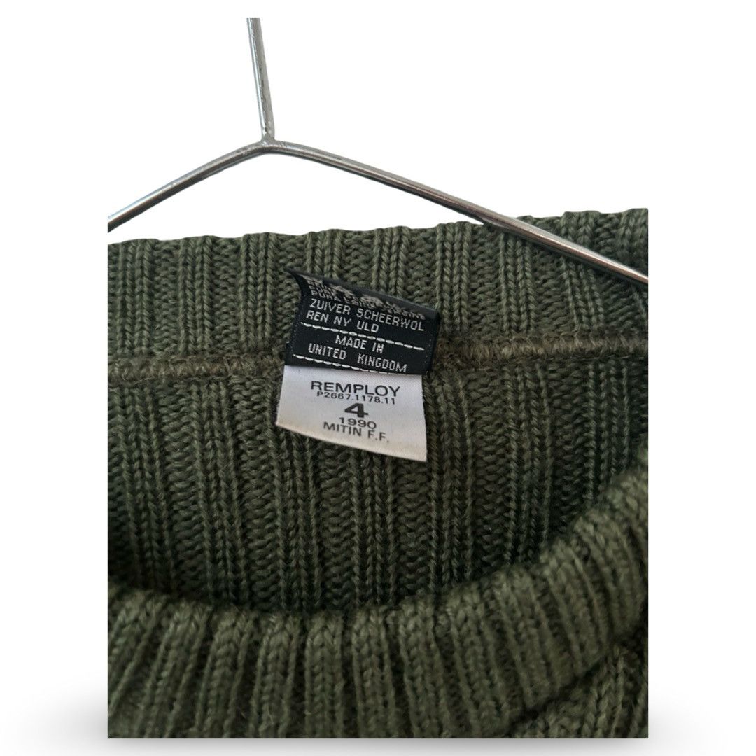 Vintage mitin ff wool sweater vintage 1990 Size US L / EU 52-54 / 3 - 3 Thumbnail