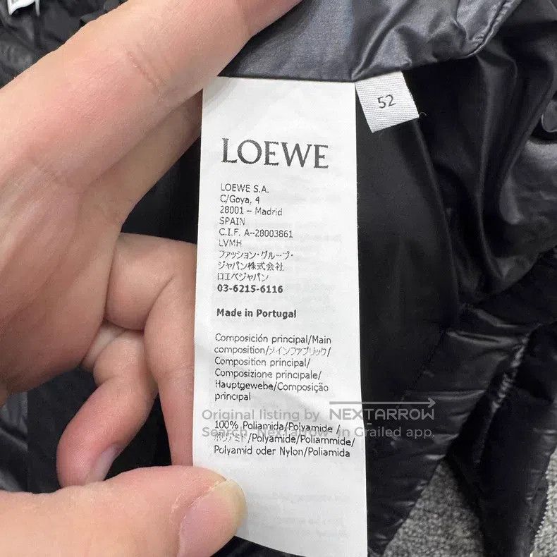 Loewe Loewe Chest patterned fur padded jacket Size US L / EU 52-54 / 3 - 5 Thumbnail